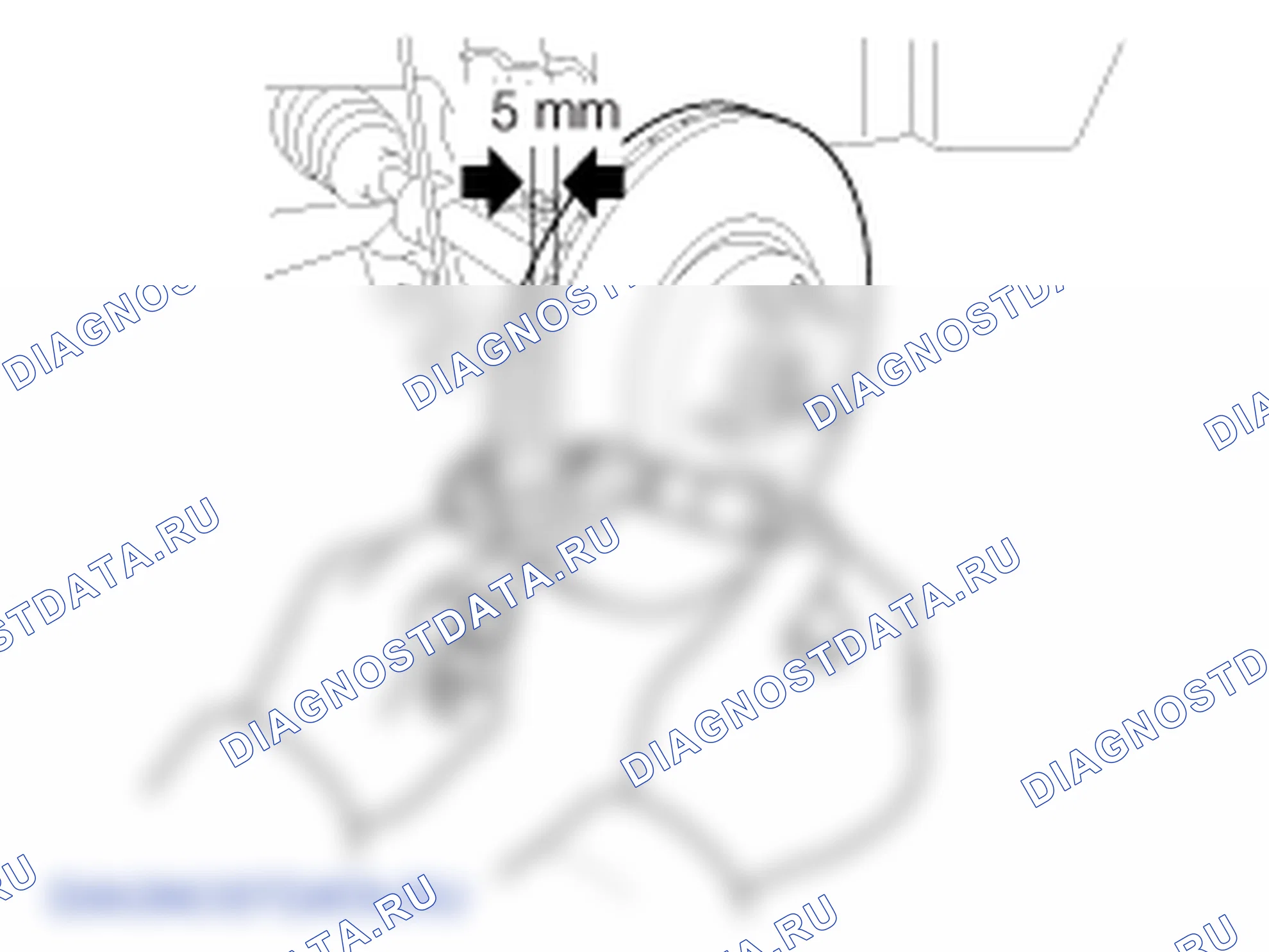 Проверка переднего дискового тормоза. Hyundai ix35 EL