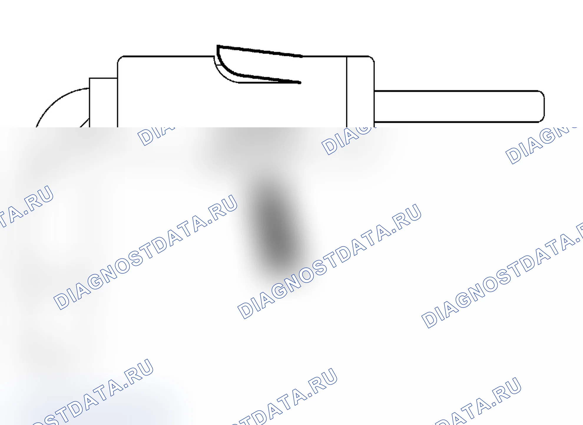Рис. 4: диагностический тест B: ПЛОХОЙ ПРИЕМ. Ford Econoline E350 Super Duty 