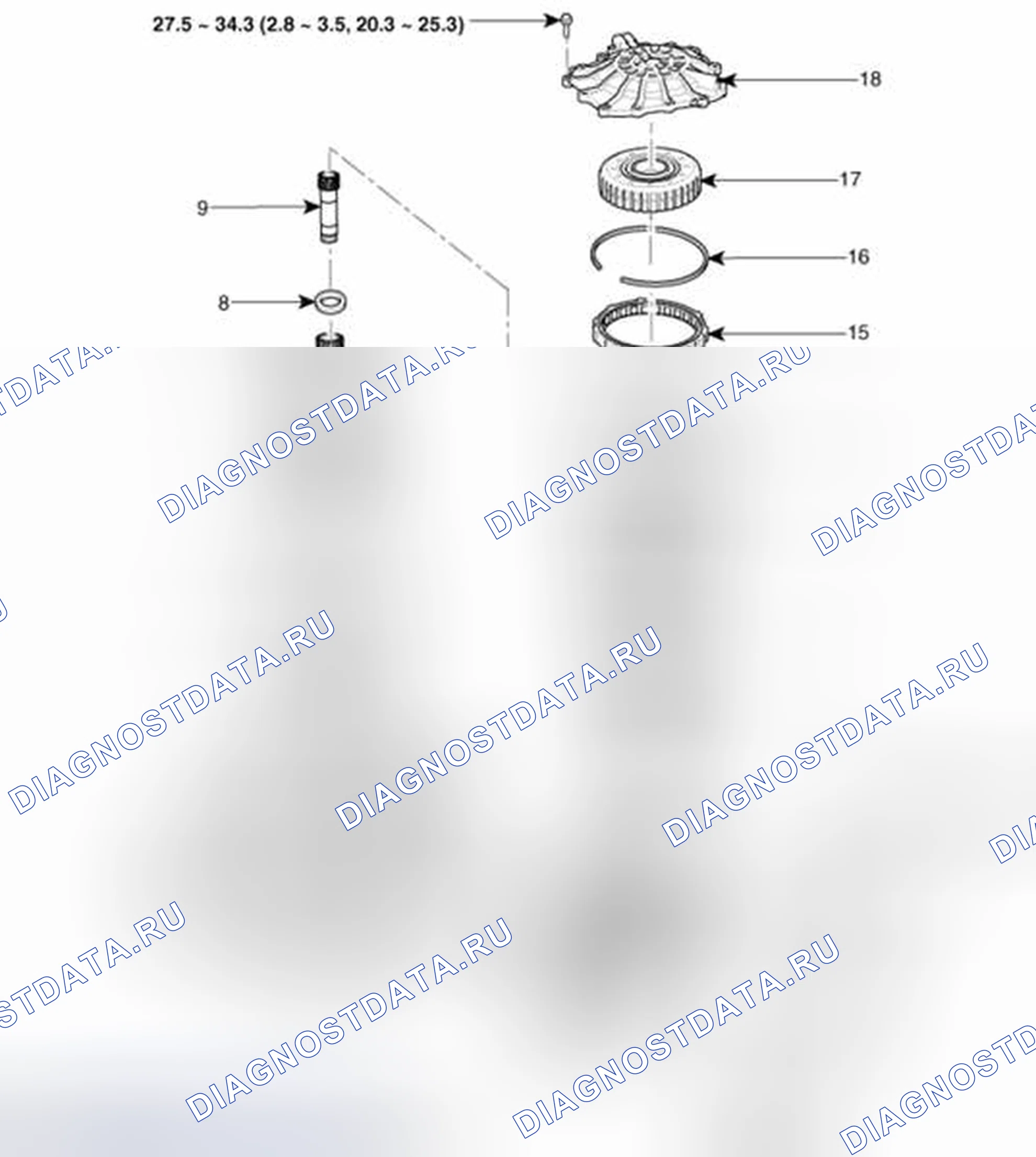 Рис. 6: Компоненты (1). Geely SC7 I