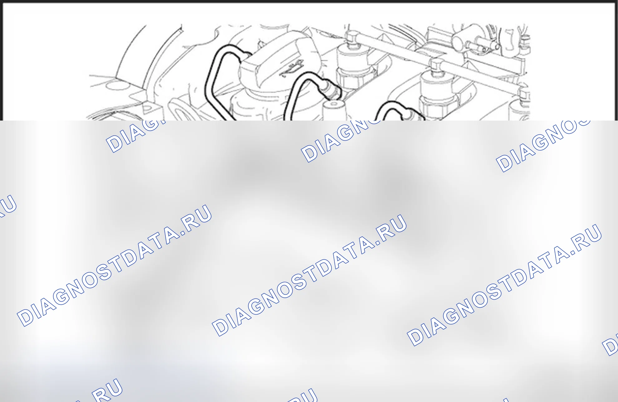 Замена общей топливной рампы. Opel Antara I рестайлинг
