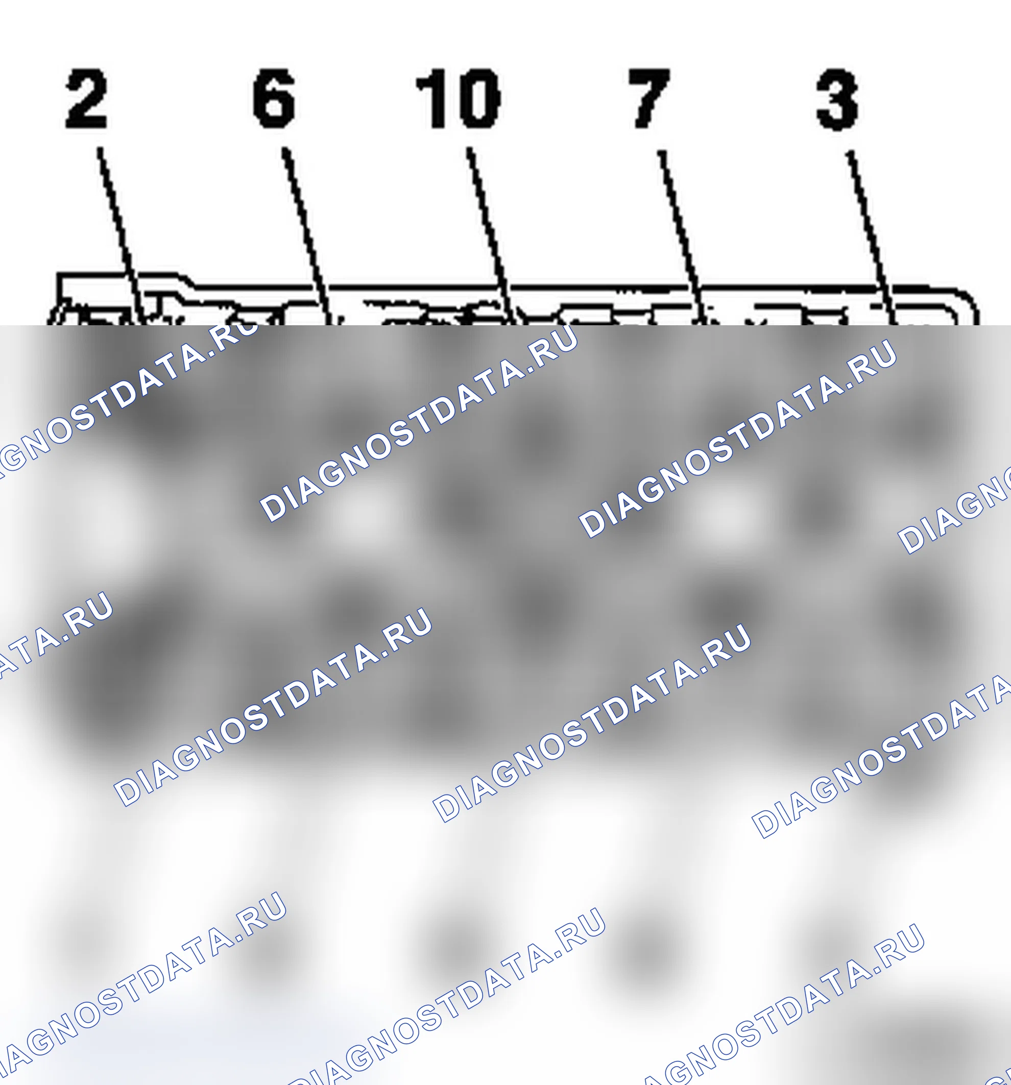 Демонтаж и установка головки цилиндров (X 16 XEL, Z 16 XE, Z 16 YNG). Opel Zafira A рестайлинг
