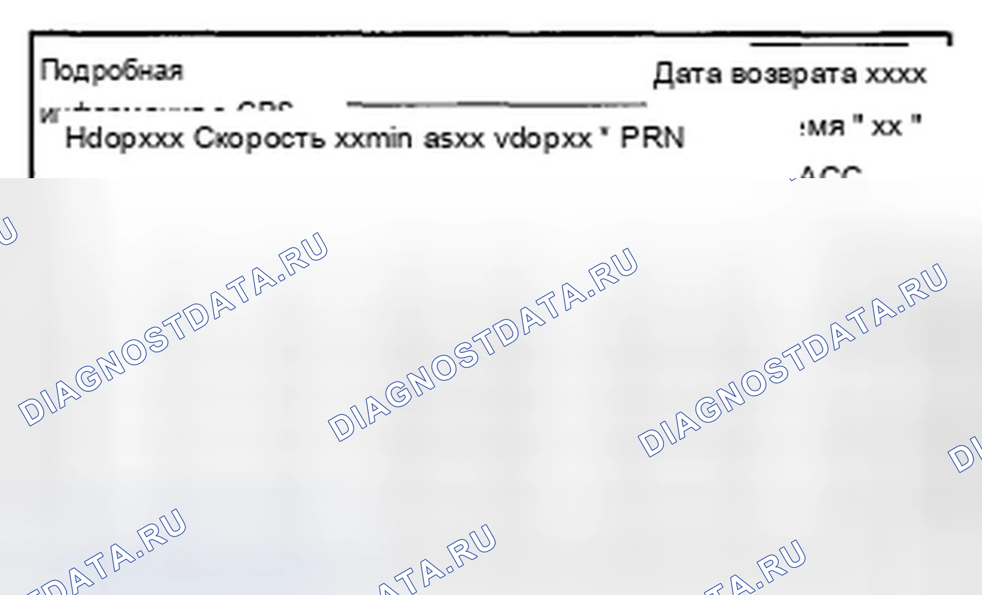 Рис. 1061: Детализация GPS. Acura TSX II