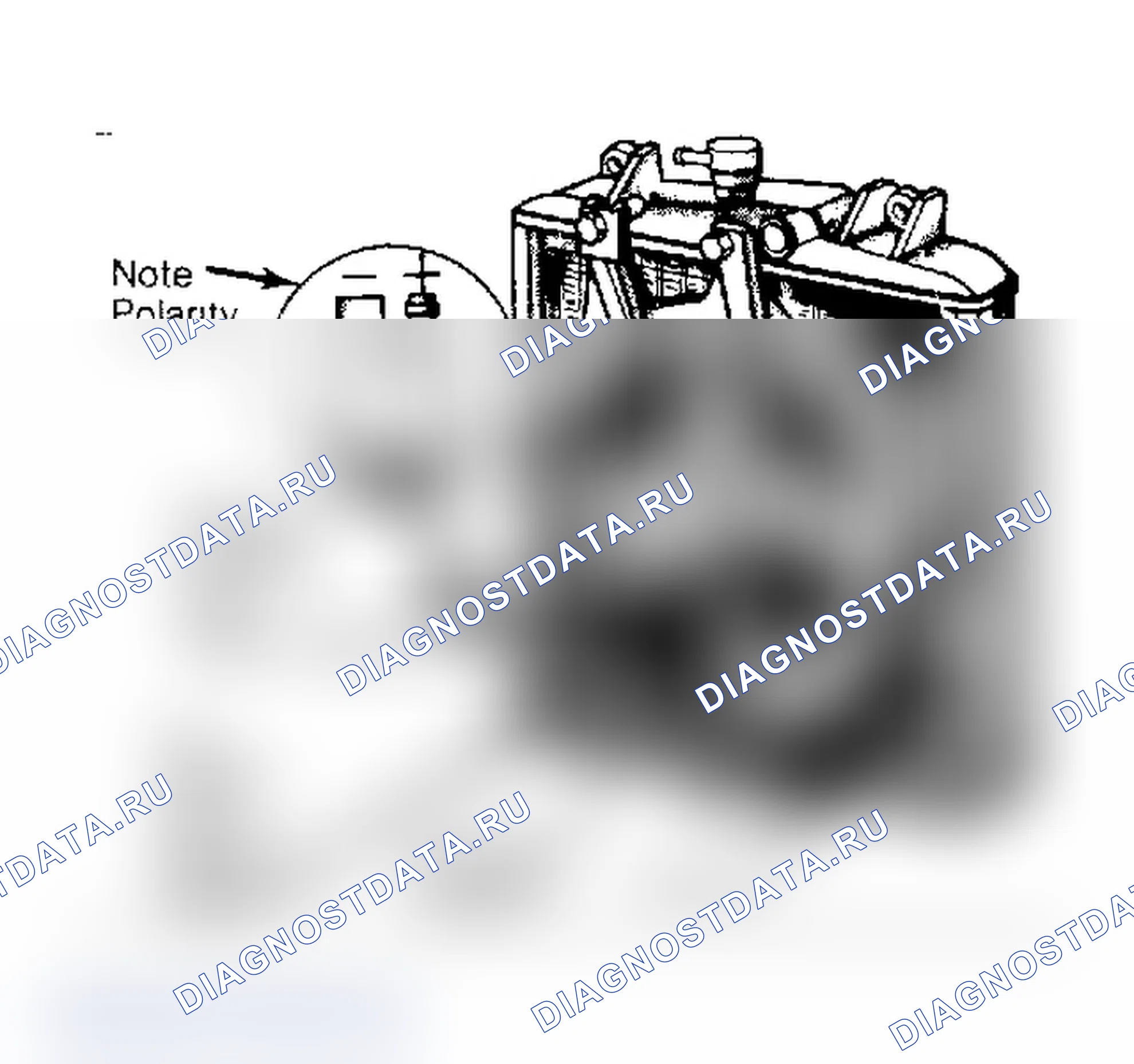 Рис. 5: Электрический вентилятор охлаждения 2.2L и 3.0L. Dodge Grand Caravan I