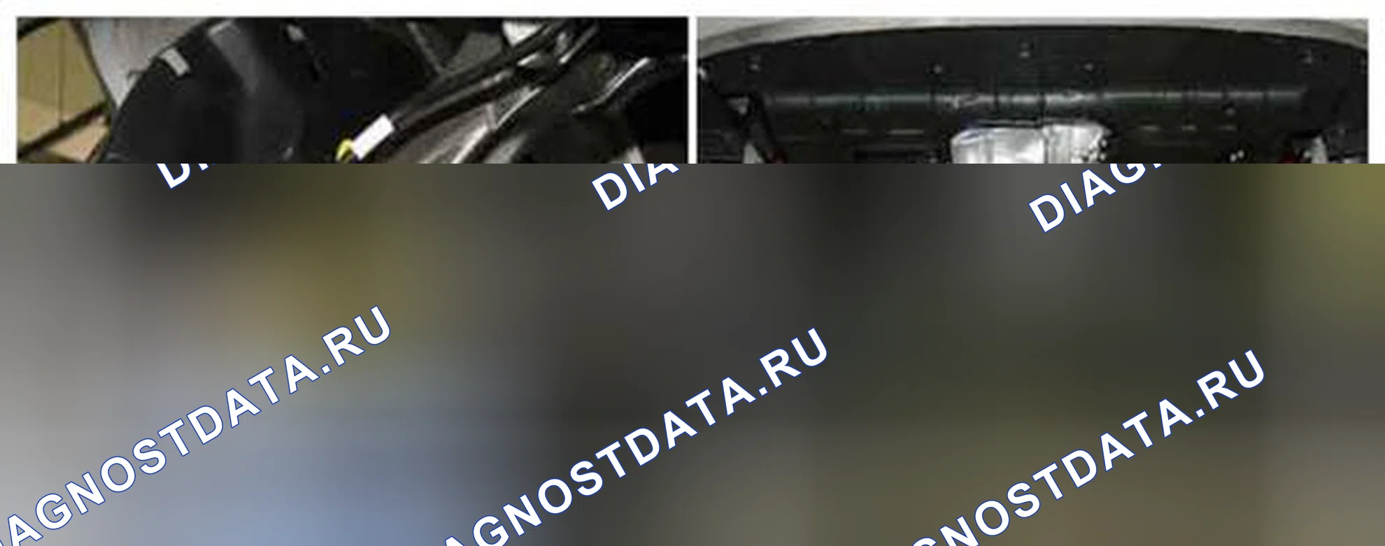 Рис. 170: Расположение компонентов. BMW 6 серия F06/F13/F12