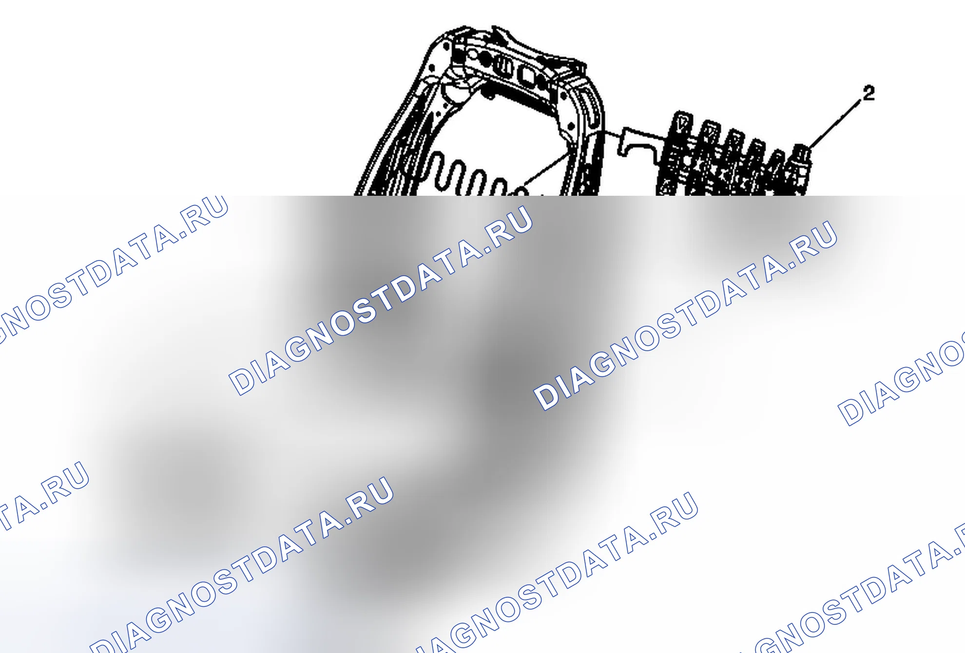 Рис. 53: Замена привода поясничной опоры сиденья водителя или пассажира. Chevrolet Equinox II