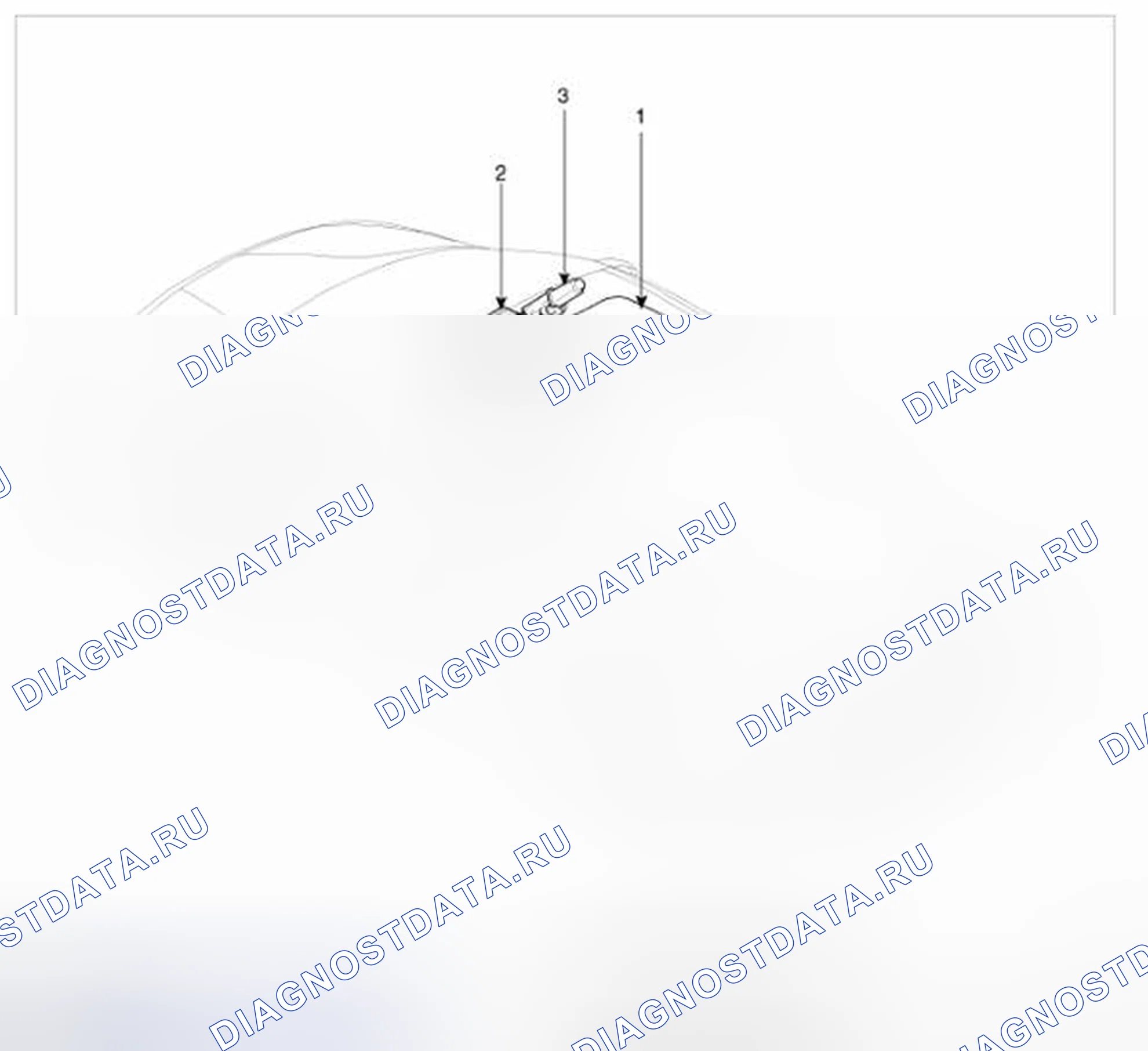 Рис. 1: Расположение компонентов. BMW 6 серия F06/F13/F12
