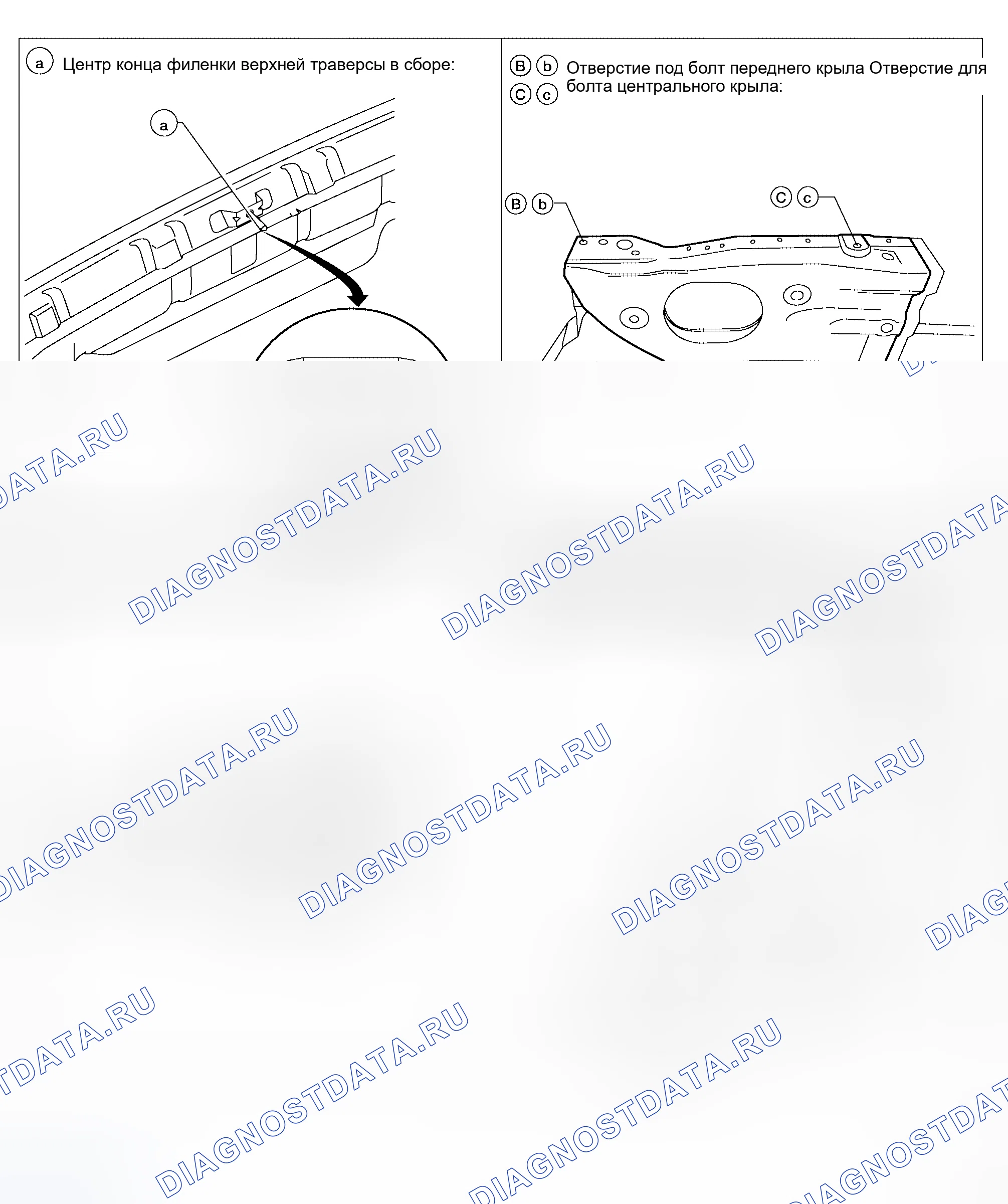 Рис. 193: ТОЧКИ ИЗМЕРЕНИЯ. Honda Jazz I