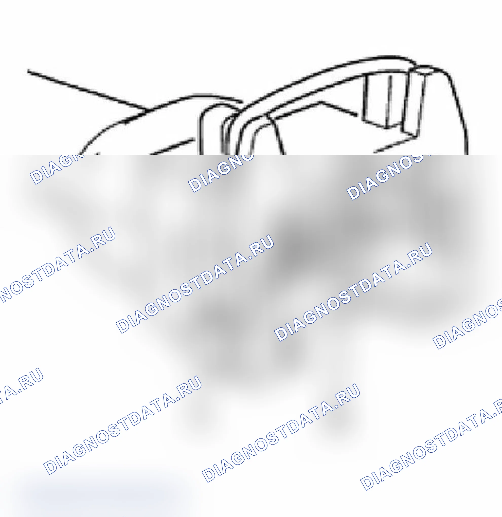 Рис. 253: Включение заземления (масса). Audi A4 B6