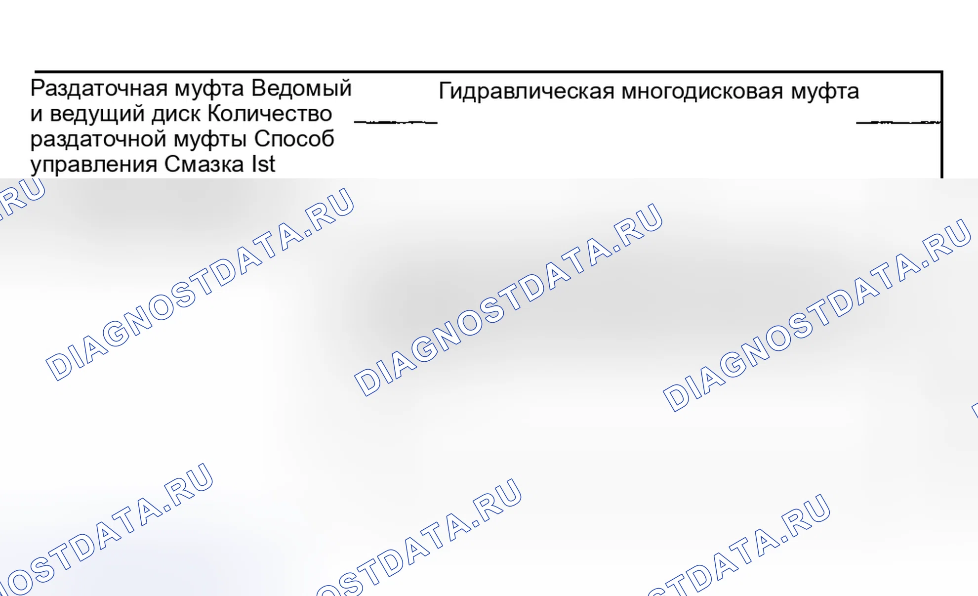 Рис. 532: Диаграмма передаточного сцепления. Subaru Impreza GD/GC/GG