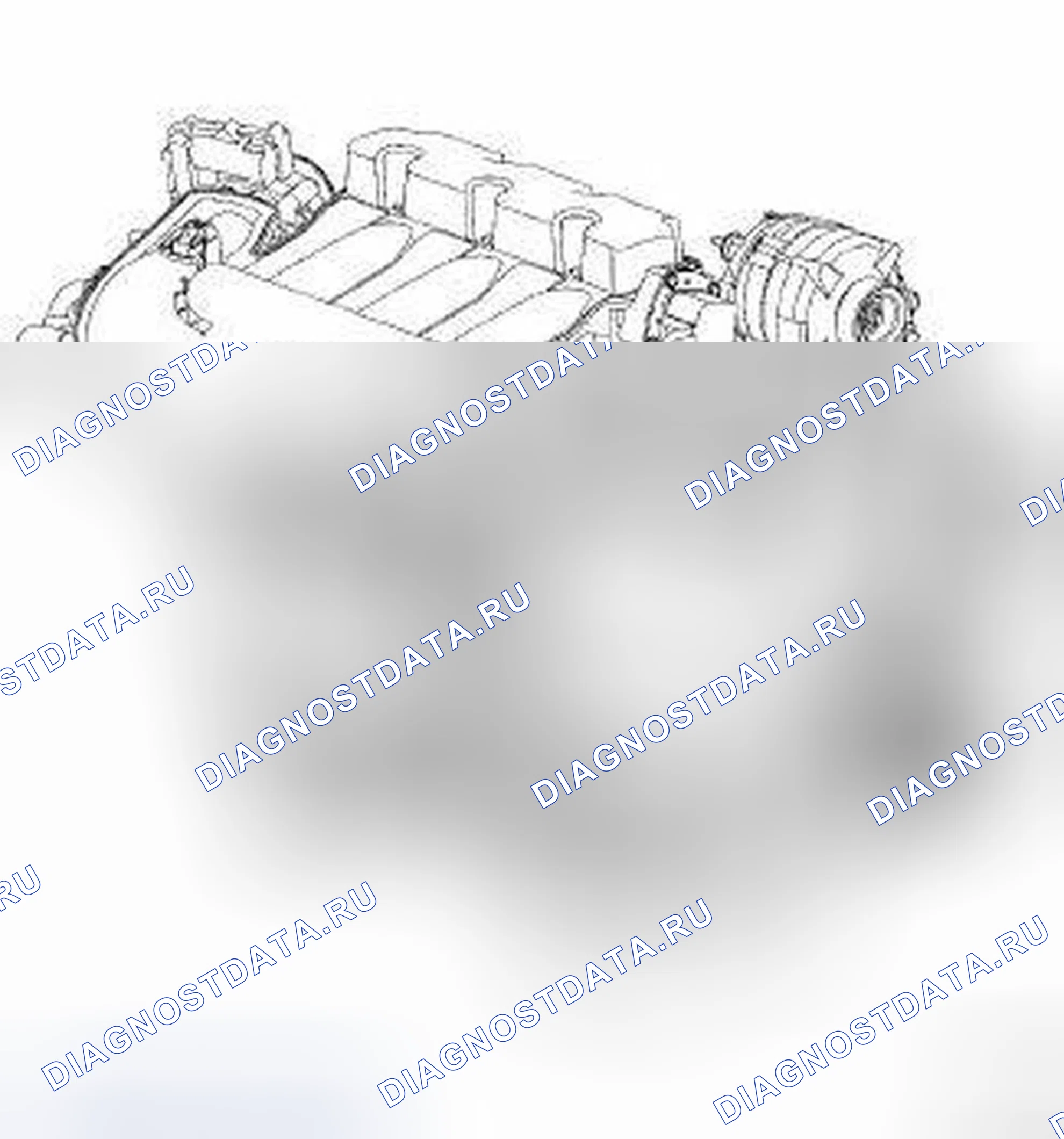 Рис. 347: ОПИСАНИЕ механической части двигателя. Dodge Journey I