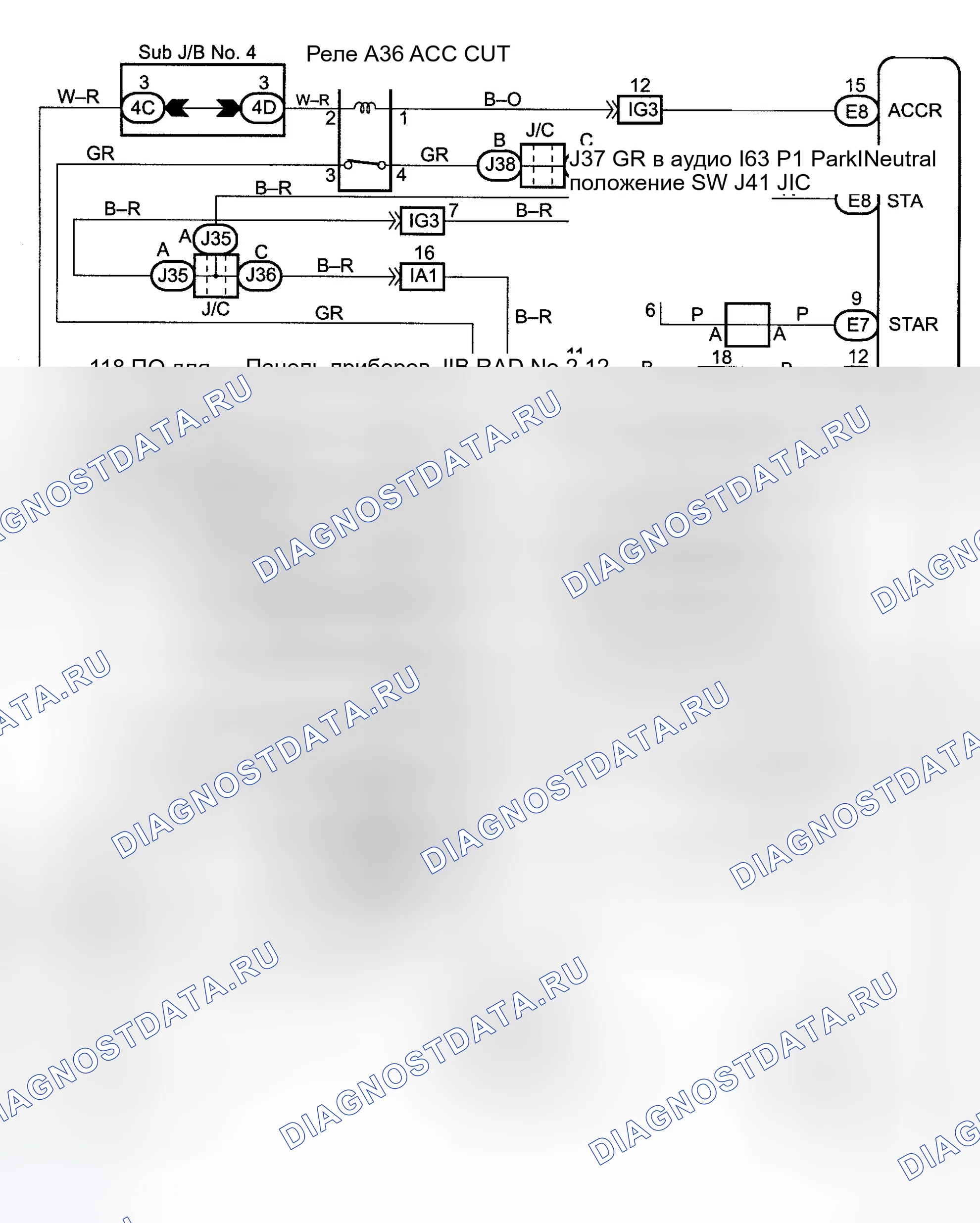 Рис. 340. Toyota Land Cruiser 100 рестайлинг