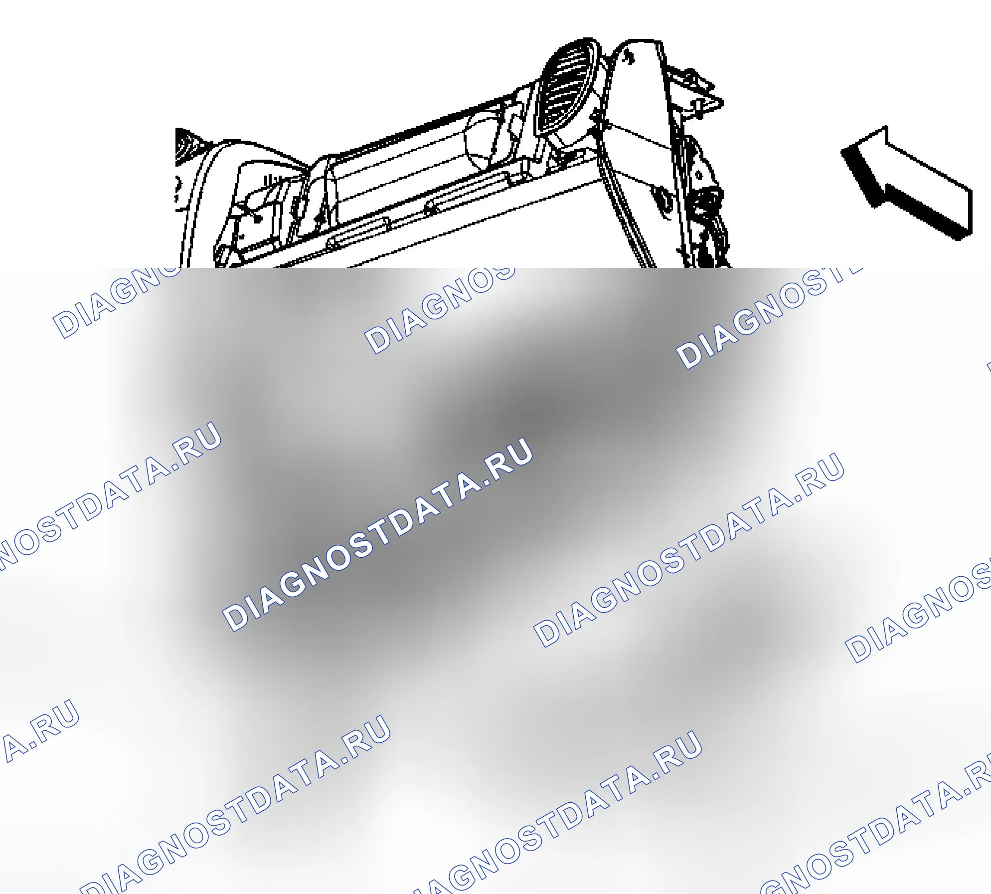 Рис. 19: Закрытие / замена панели изолятора - справа. Chevrolet Equinox I