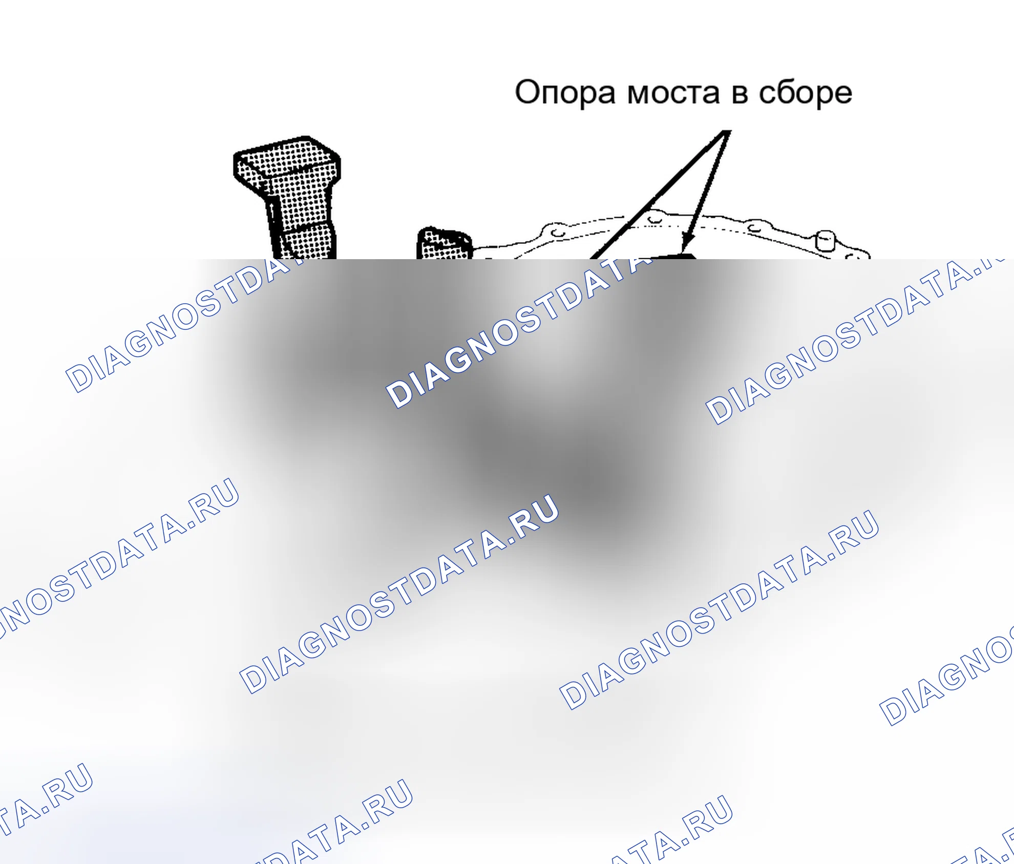 Рис. 4: Регулировка заднего хода сцепления. Geo Storm I