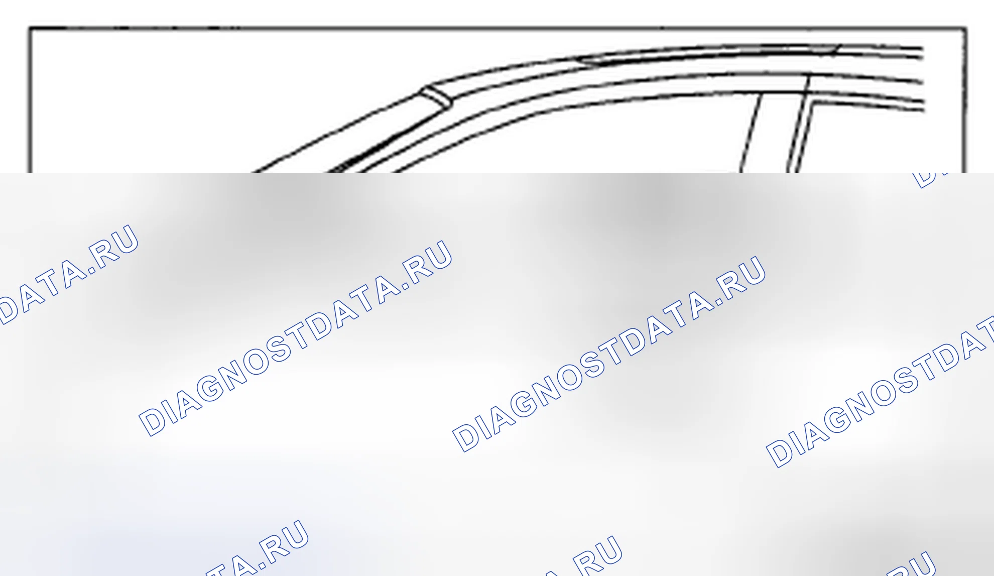 Рис. 2: СНЯТИЕ / УСТАНОВКА СТЕКЛА ПЕРЕДНЕЙ ДВЕРИ. Mazda RX-8 I рестайлинг