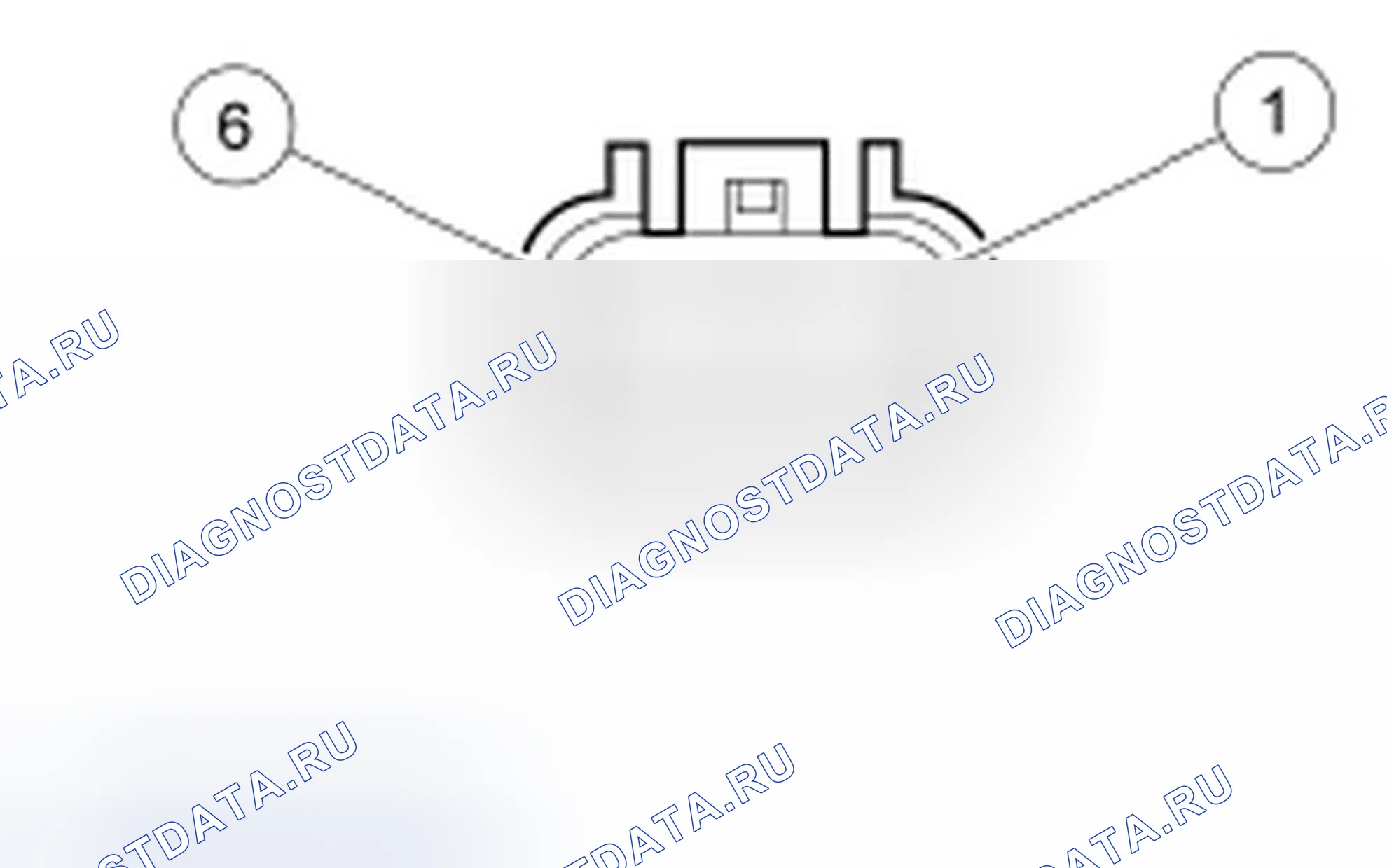 Рис. 39: Камера Decklid. Ford Taurus VI