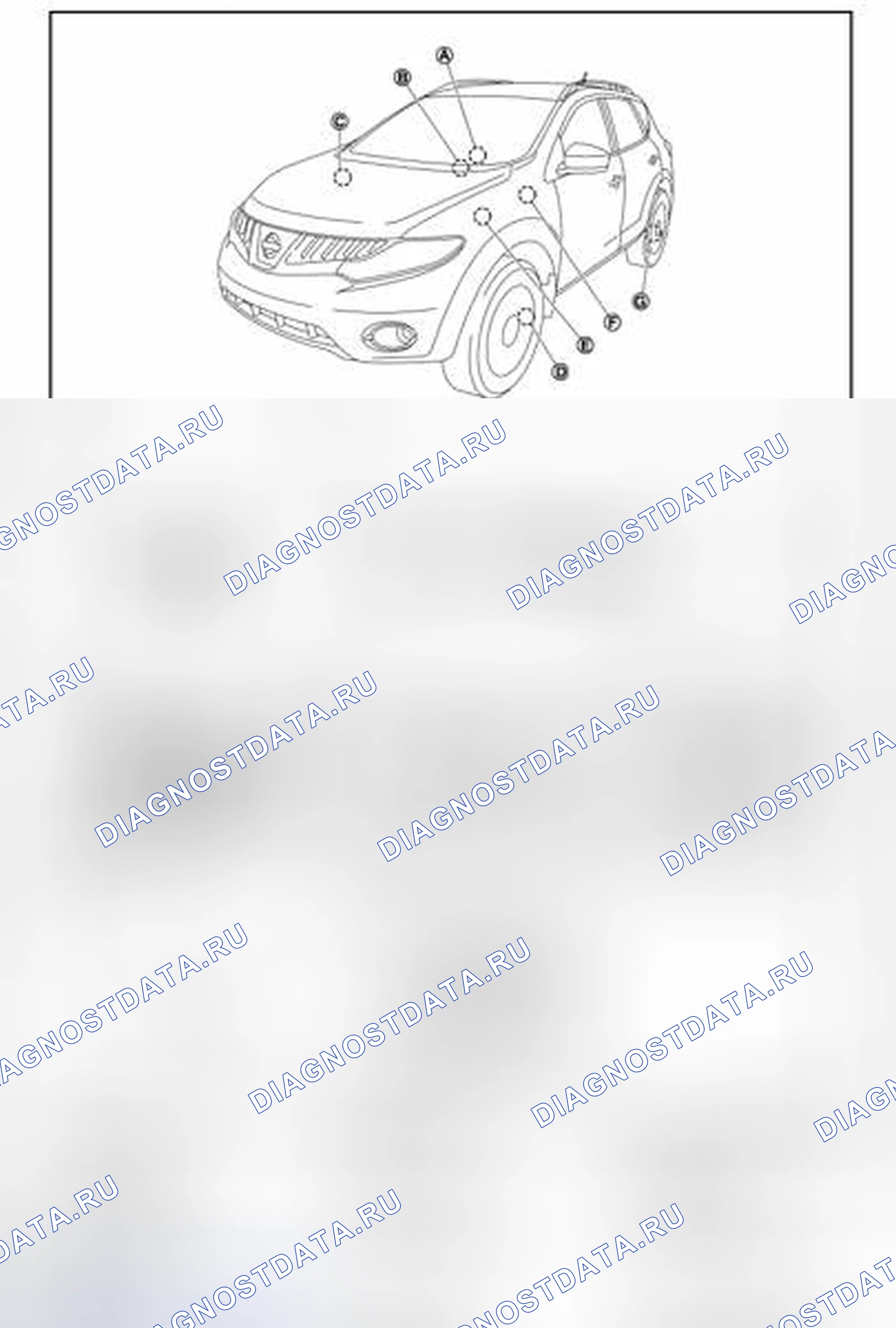 Рис. 10: ДЛЯ США. Nissan Murano Z51 рестайлинг 2