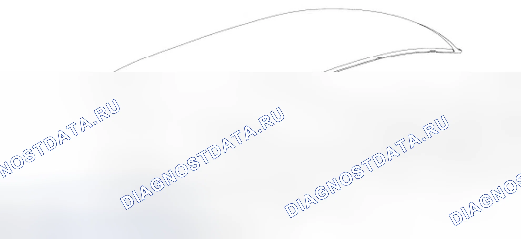 Рис. 43: Панель крыши - разнесенный вид. Ford Taurus VI