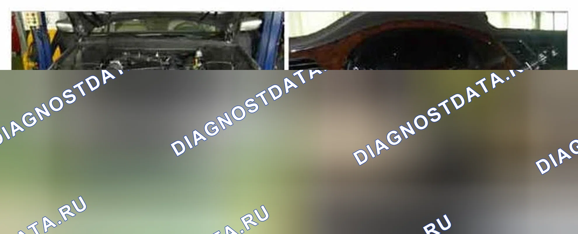 Рис. 79: Расположение компонентов. Hyundai Genesis I рестайлинг
