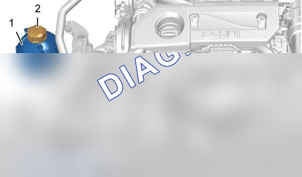 Размещение: элементы системы охлаждения двигателя — b1hb199d. Peugeot 308 II