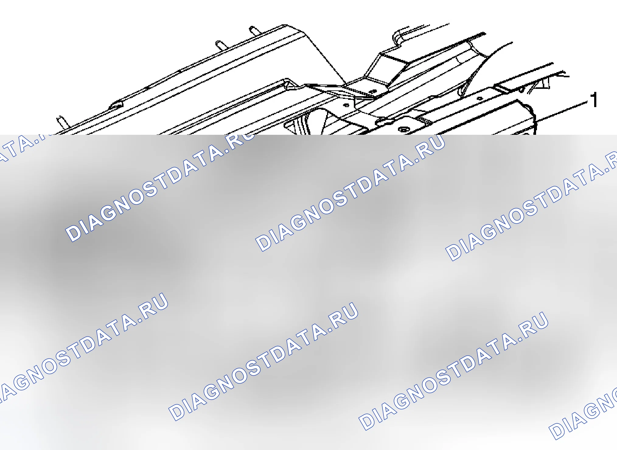 Рис. 12: Замена воздушного фильтра пассажирского салона. Cadillac DTS I