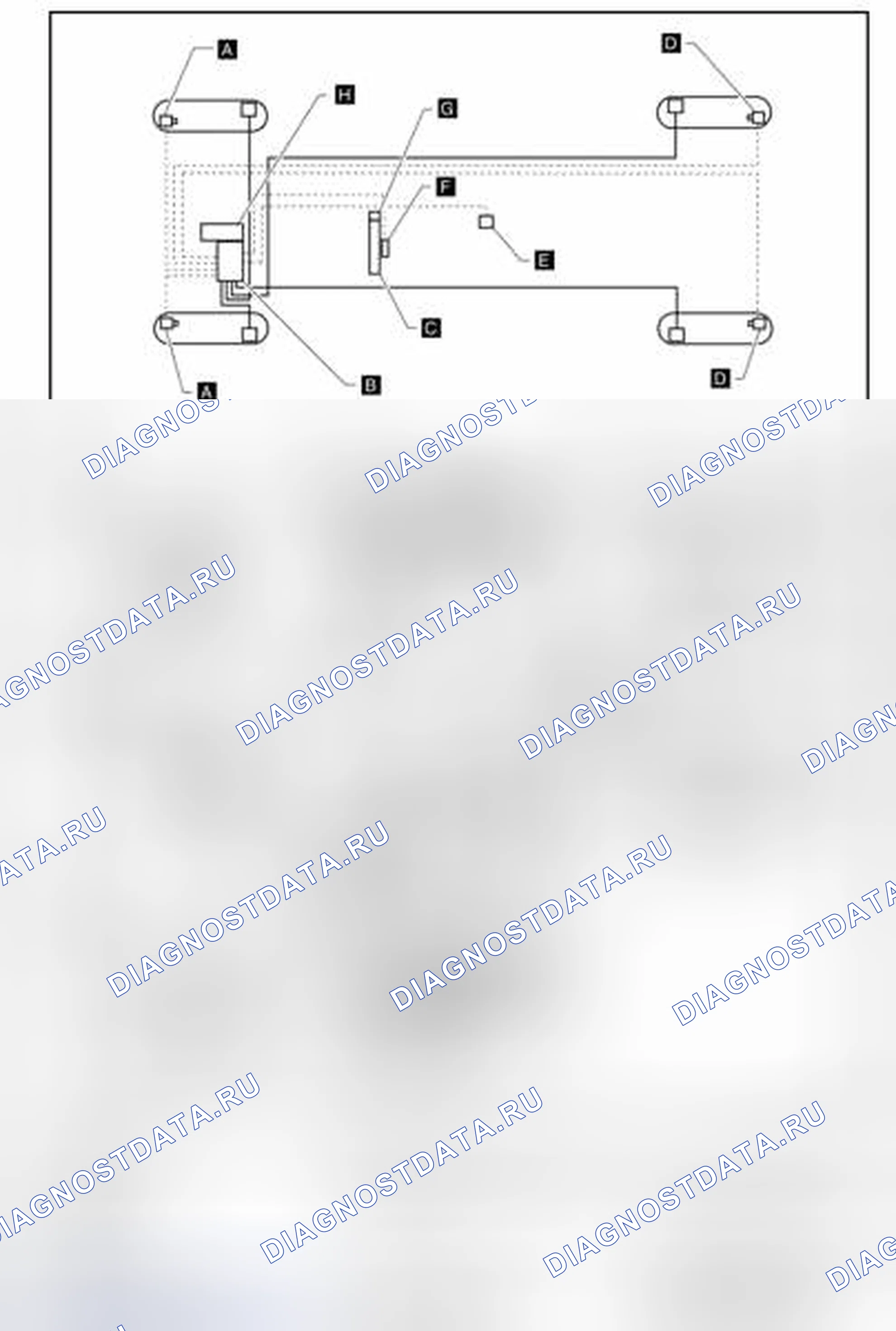 Рис. 5: Расположение компонентов. Honda N-VAN I