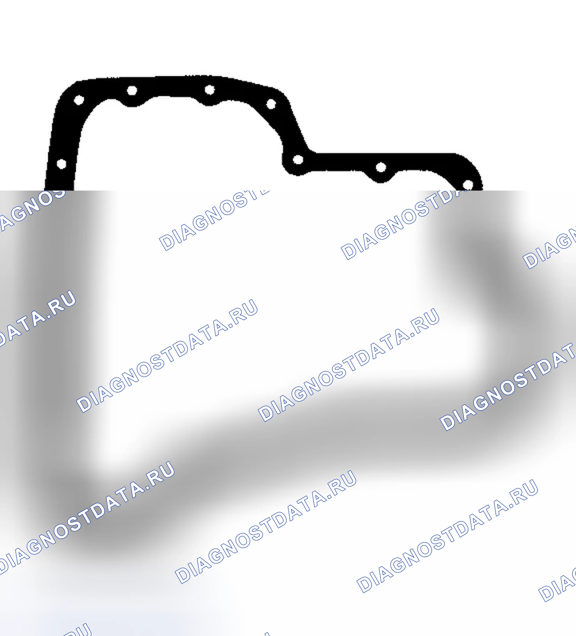 Рис. 166: Прокладка для поддона Nissan RL4F03A и RE4F03A/V. Honda Civic VI