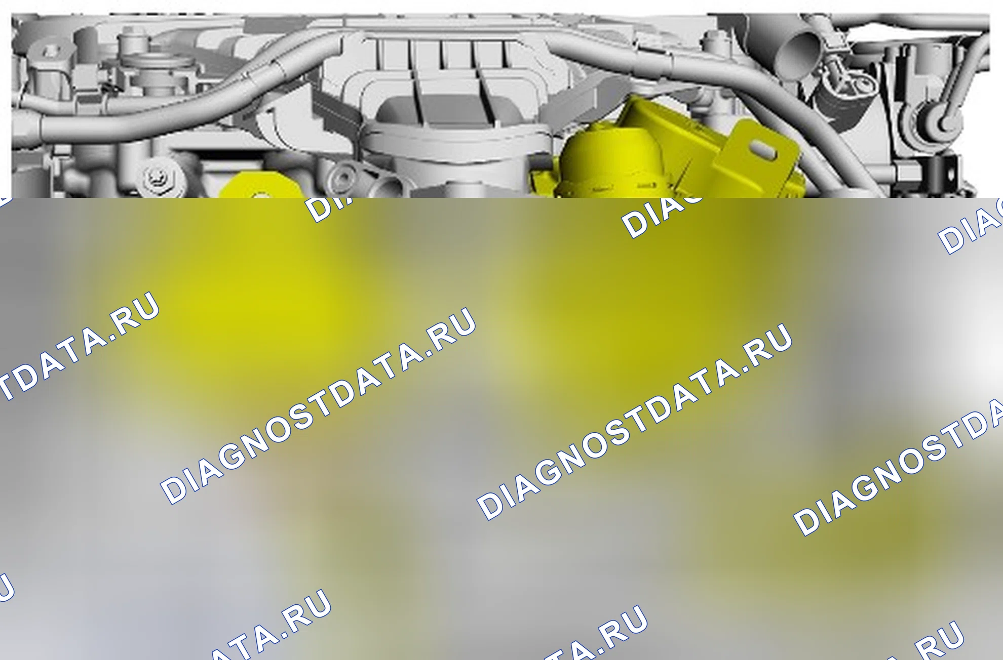 Как снять и установить охладитель системы рециркуляции отработавших газов (EGR). Ford Kuga I