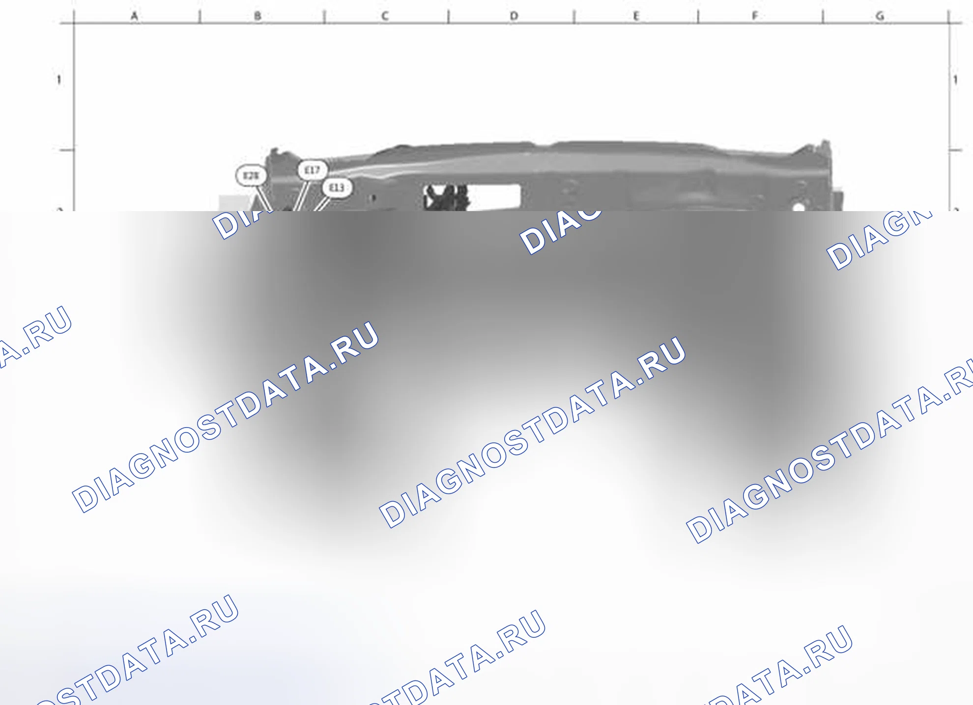 Рис. 6: ЖГУТ ОБОРУДОВАНИЯ МАШИННОГО ОТДЕЛЕНИЯ (ПАССАЖИРСКИЙ САЛОН). Nissan Rogue II