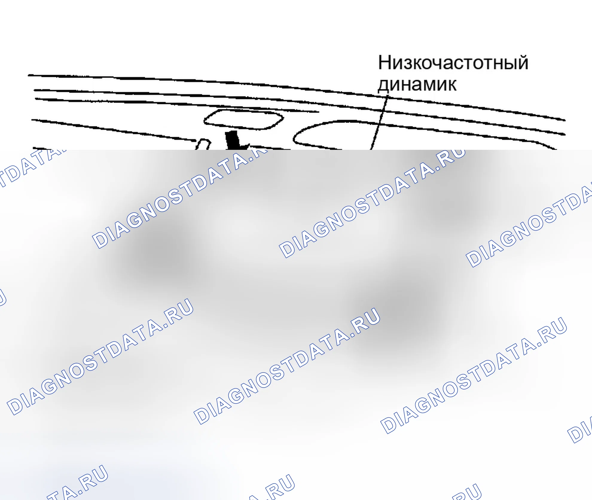 Рис. 56: Снятие и установка уофера. Infiniti G35 III