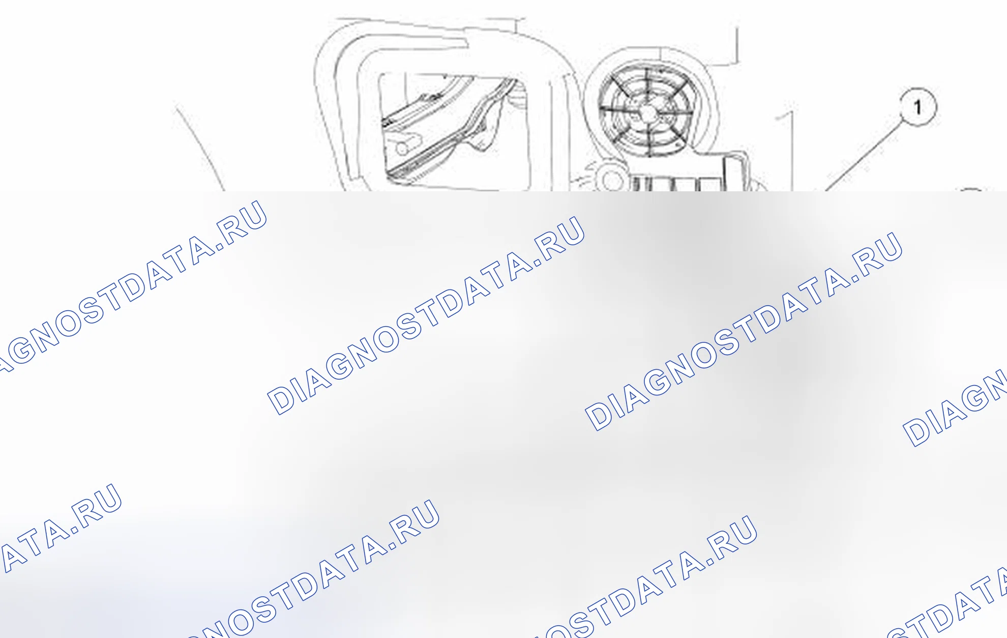 Рис. 13: Модуль обнаружения боковых препятствий (SOD). Hyundai Lafesta I