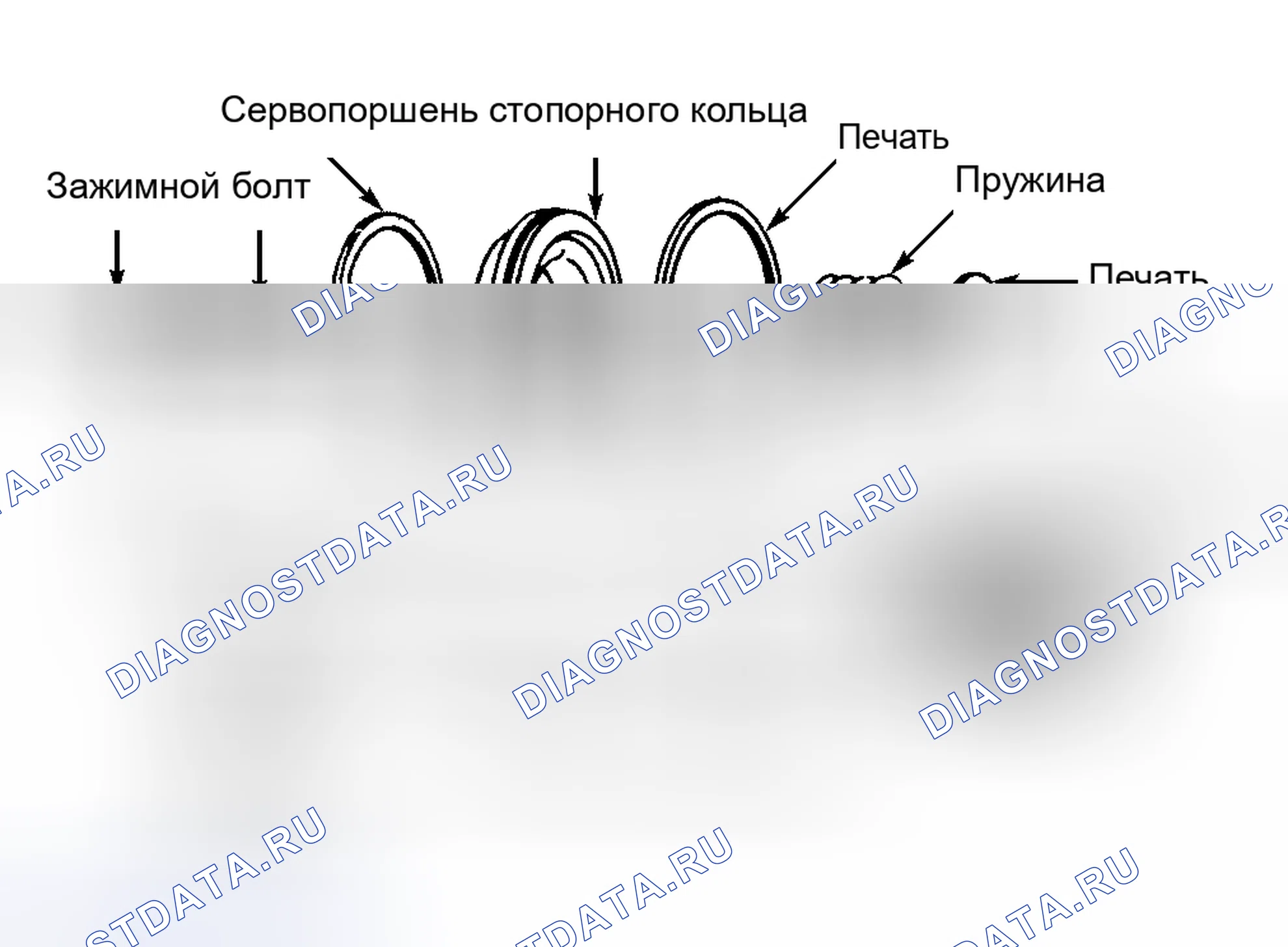 Рис. 58: Разборка и повторная сборка. Pontiac Sunrunner I
