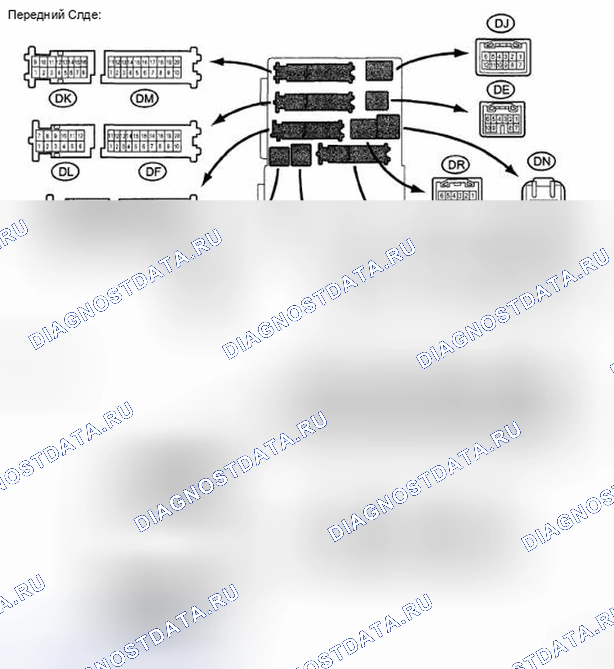 Рис. 108: КЛЕММЫ ЭБУ. Haval H5 II