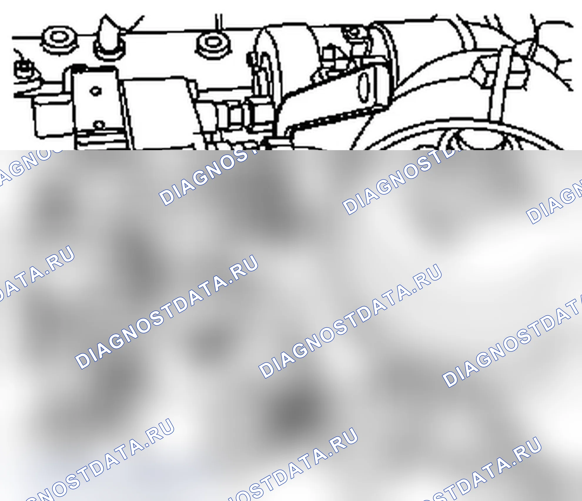 J471300 Замена уплотнения впускного коллектора (Y 17 DTL, без кондиционера, левостороннее управление). Opel Combo C