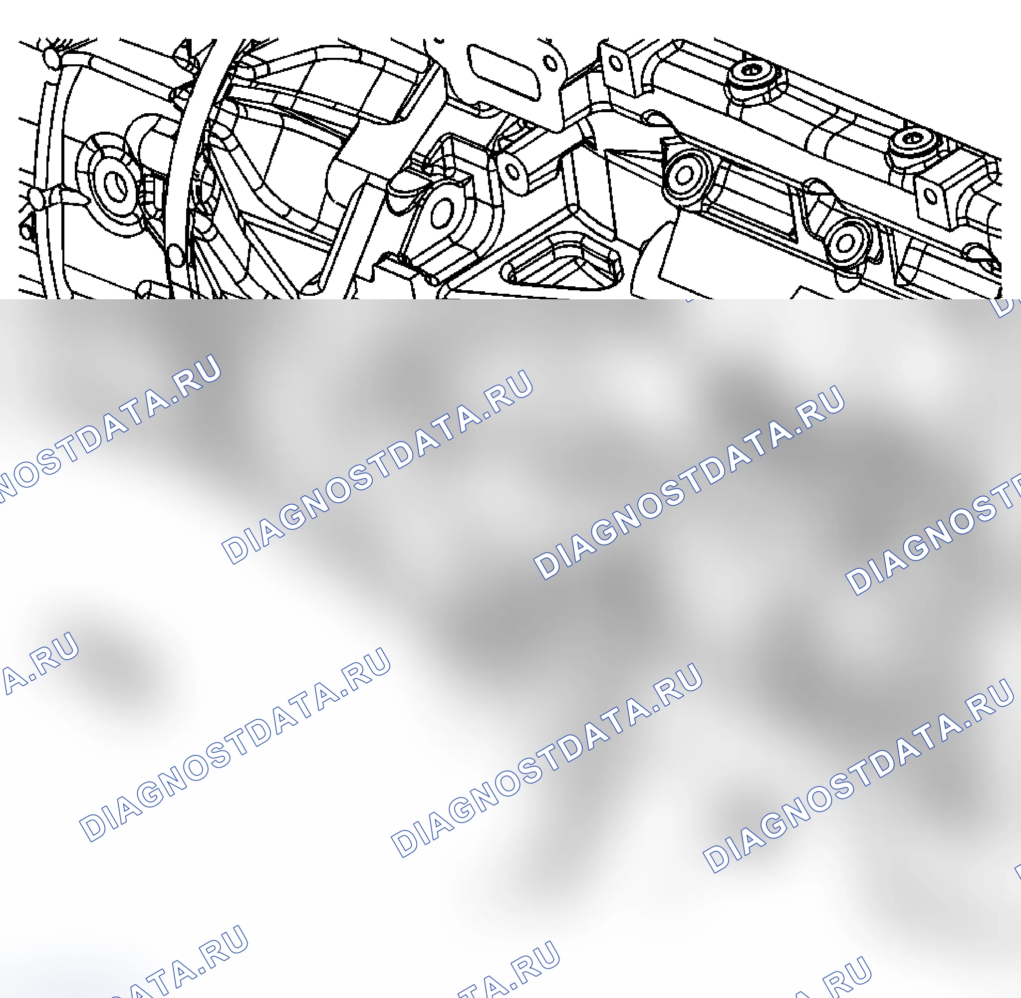 Рис. 8: Замена крышки гидротрансформатора (крышка маховика). Pontiac Solstice I final
