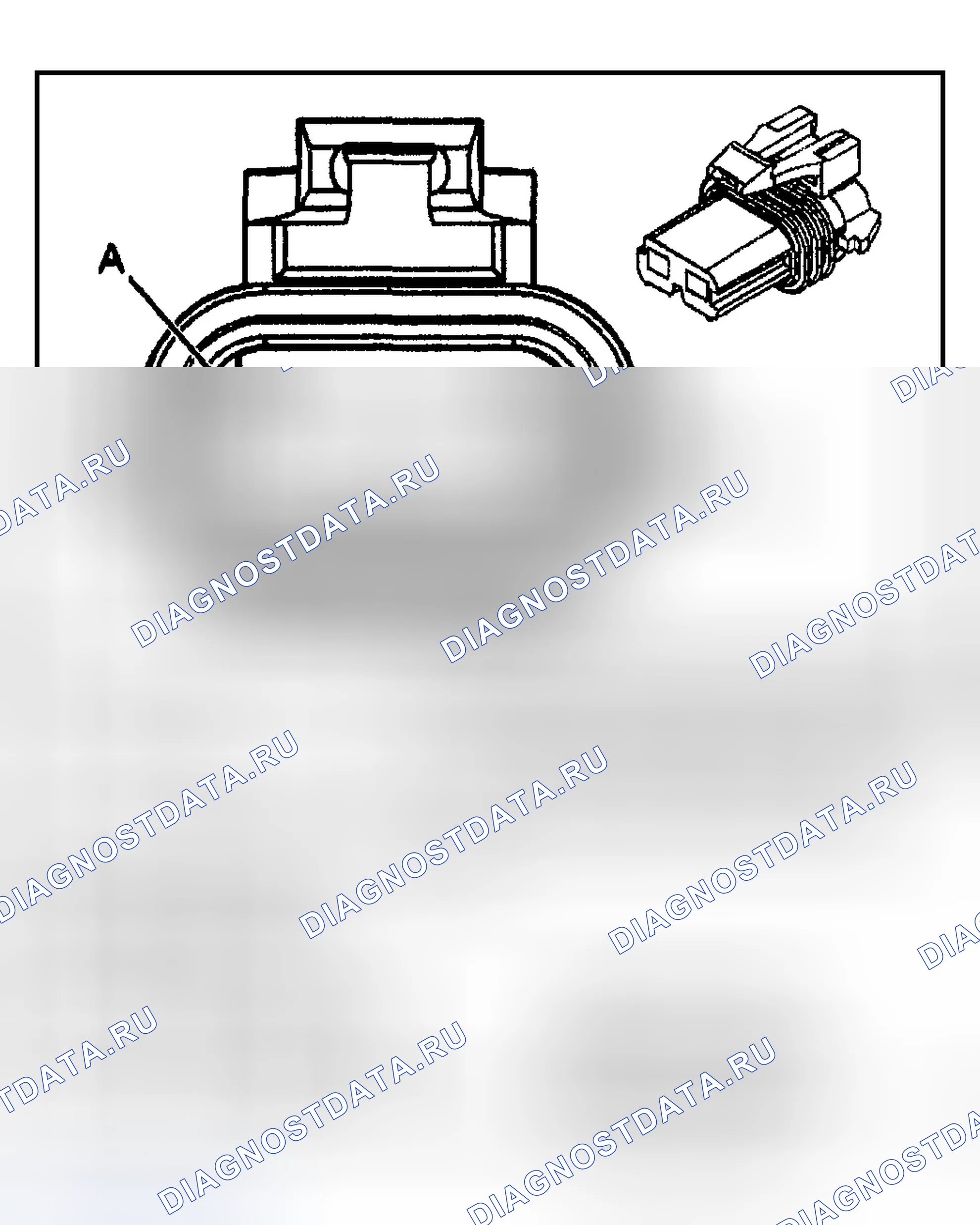 Рис. 150: Двигатель окна - Lr. Chevrolet TrailBlazer I