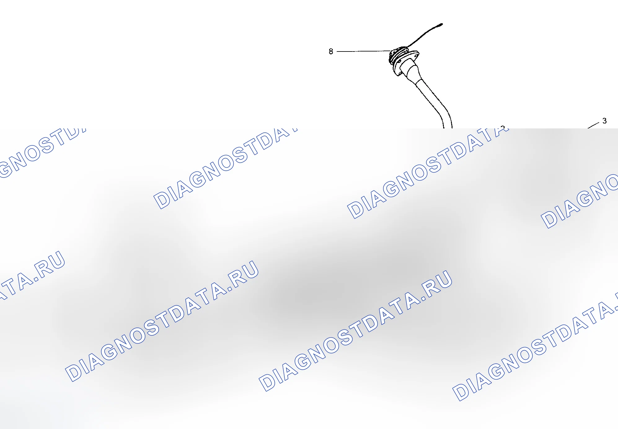 Рис. 349: РАСПОЛОЖЕНИЕ КОМПОНЕНТОВ. Daewoo Nubira II