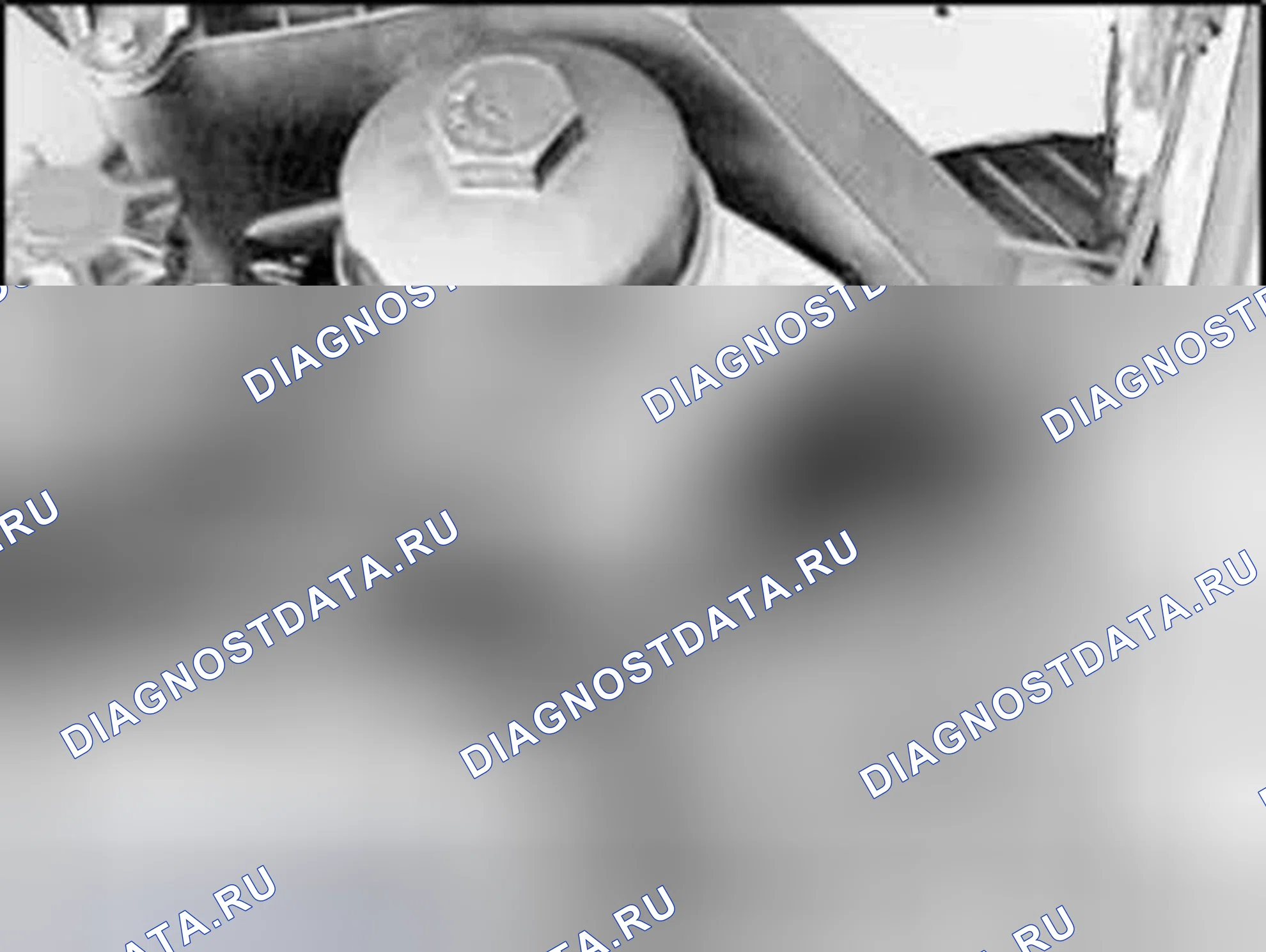 Рис. 35: 64 11 262 Демонтаж и монтаж / замена вспомогательного водяного насоса. BMW X5 E53 рестайлинг