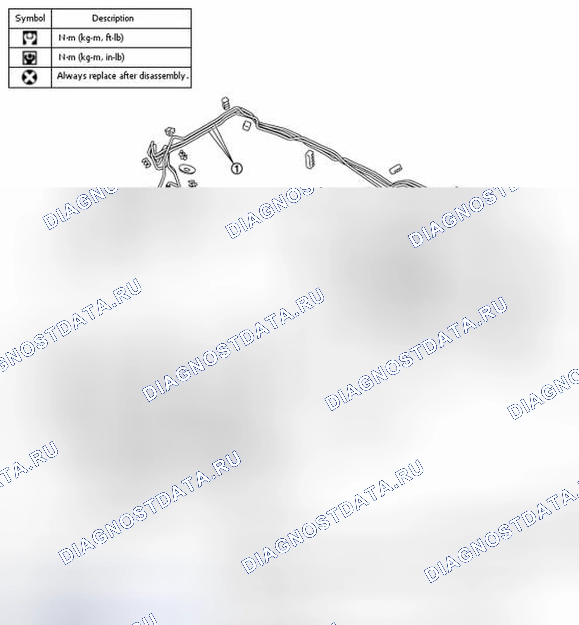 Рис. 4: ПЕРЕДНИЙ ТОРМОЗ: вид в разобранном виде. Infiniti G35 IV