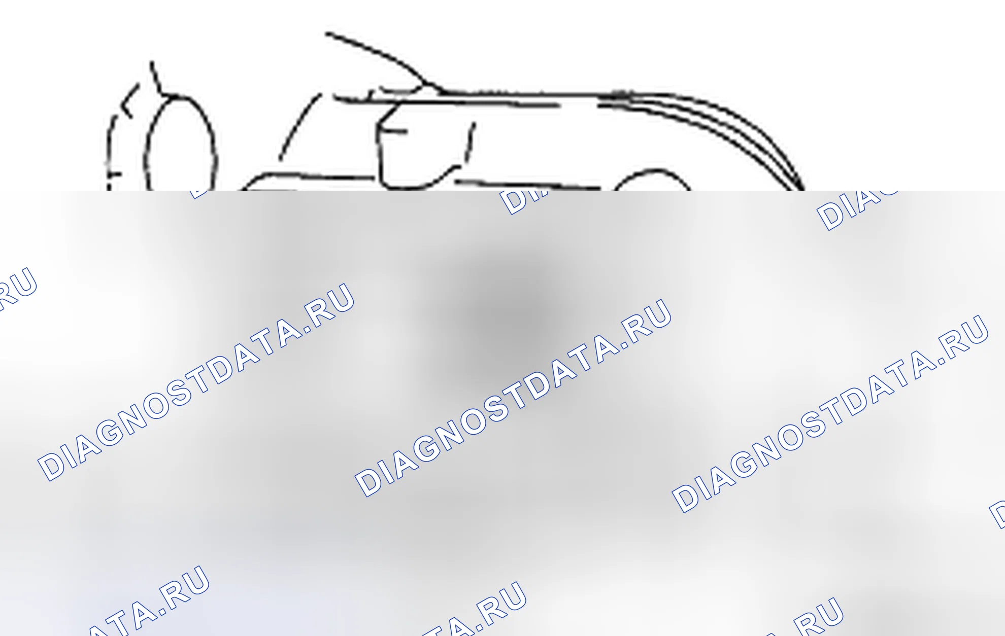 Рис. 115: ДЕМОНТАЖ. Subaru Tribeca WX рестайлинг