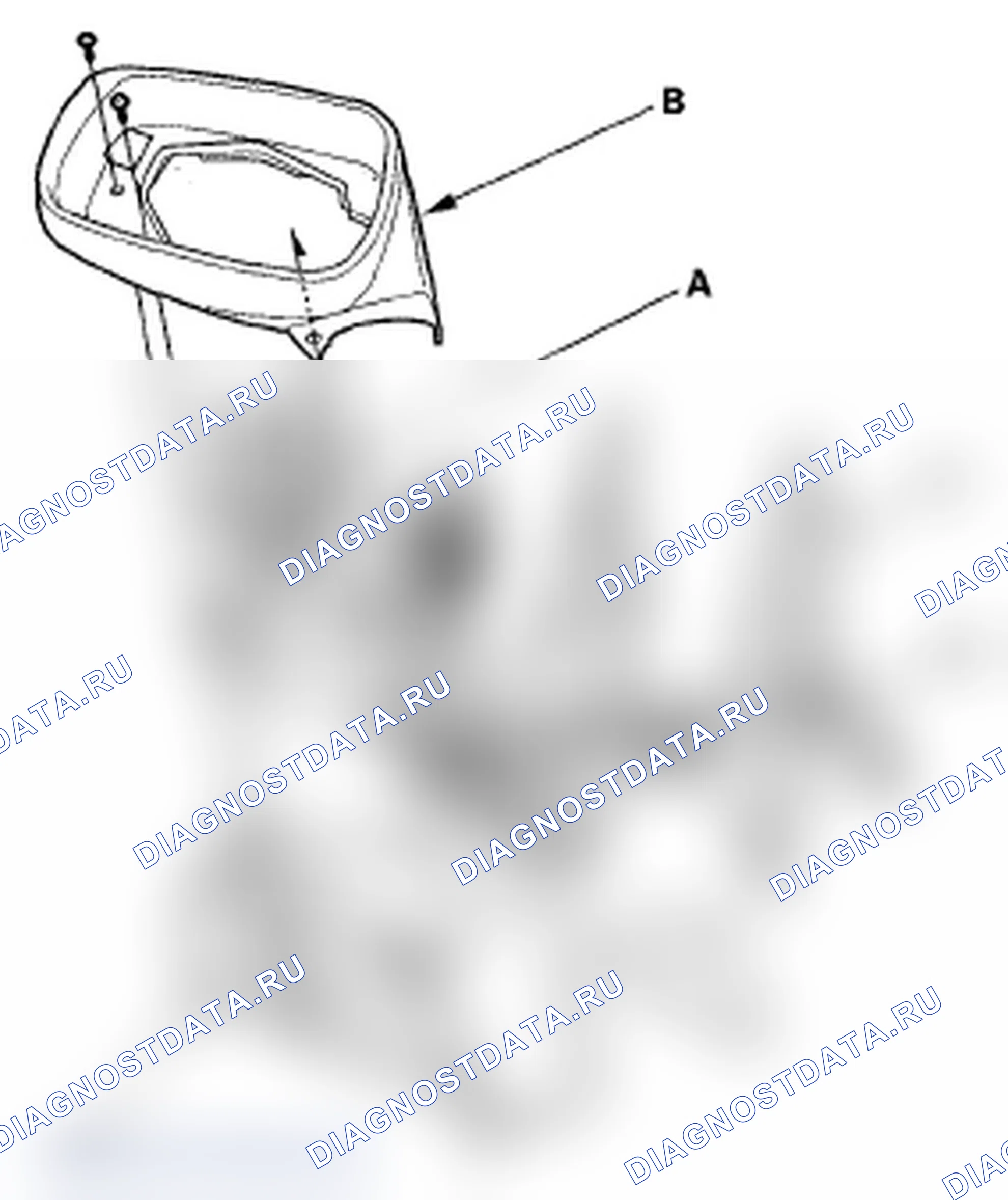 Рис. 22: Замена жгута привода. Acura MDX II