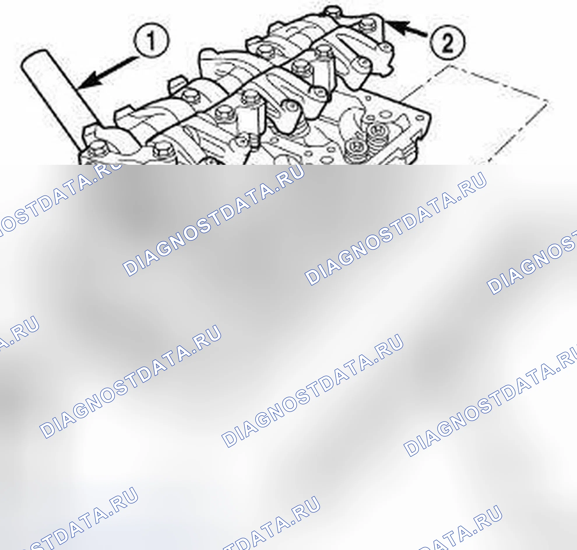 Рис. 433: ОПИСАНИЕ механической части двигателя. Dodge Journey I