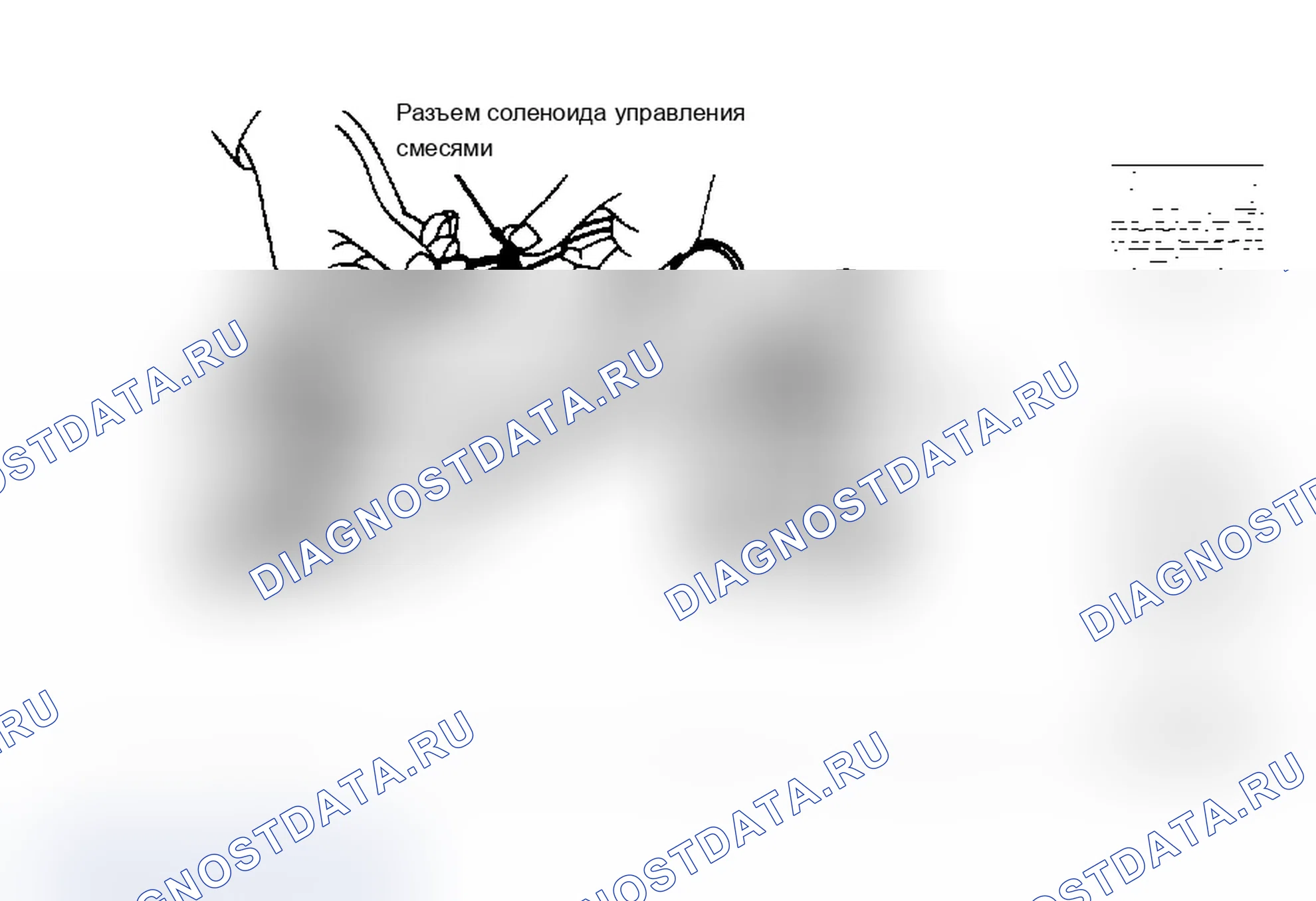 Рис. 16: Соленоид управления смесью (режим работы). Isuzu Amigo I