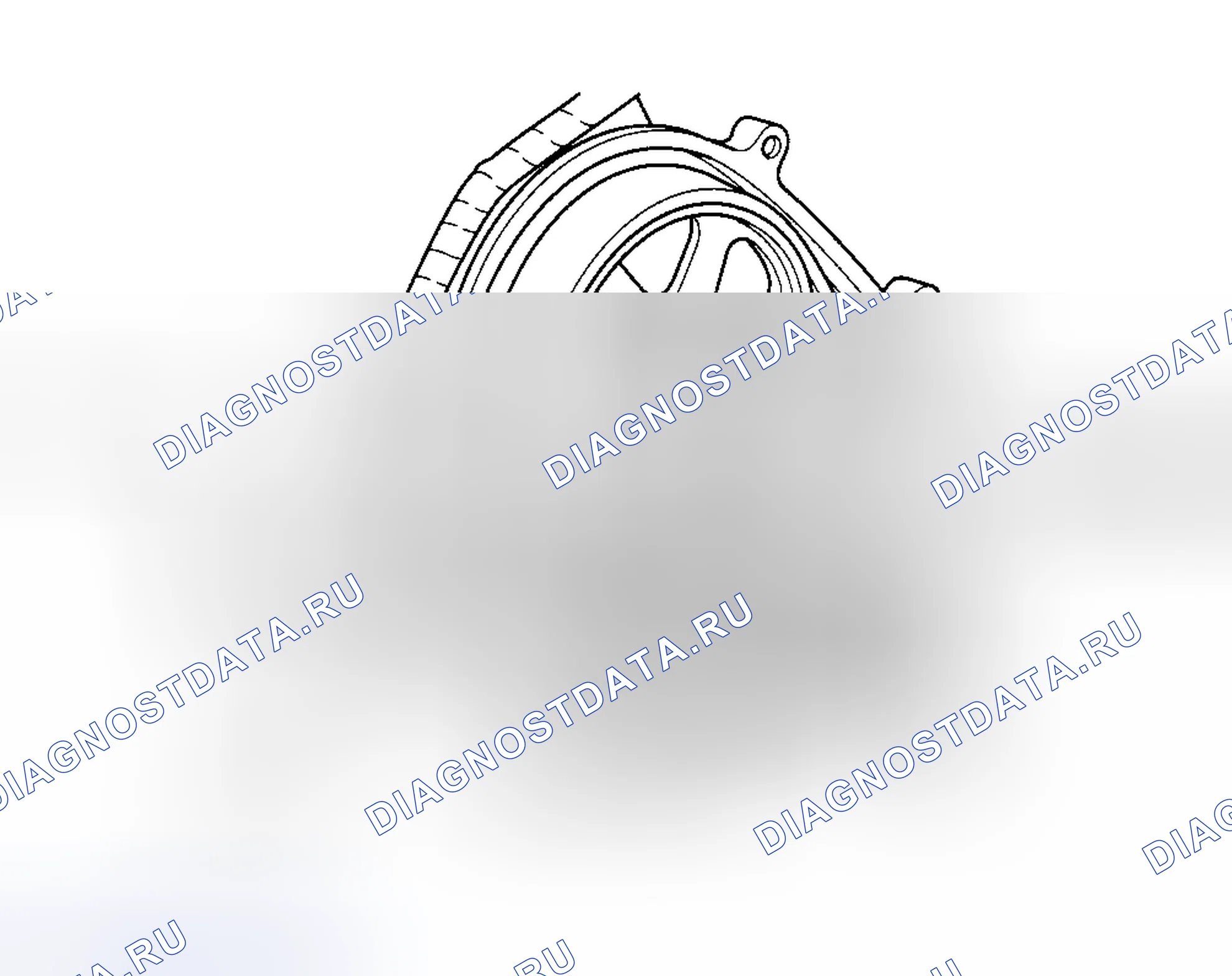 Рис. 2: Демонтаж и монтаж (датчик верхней мертвой точки - MDX, 3.2CL и 3.2TL). Acura RSX I