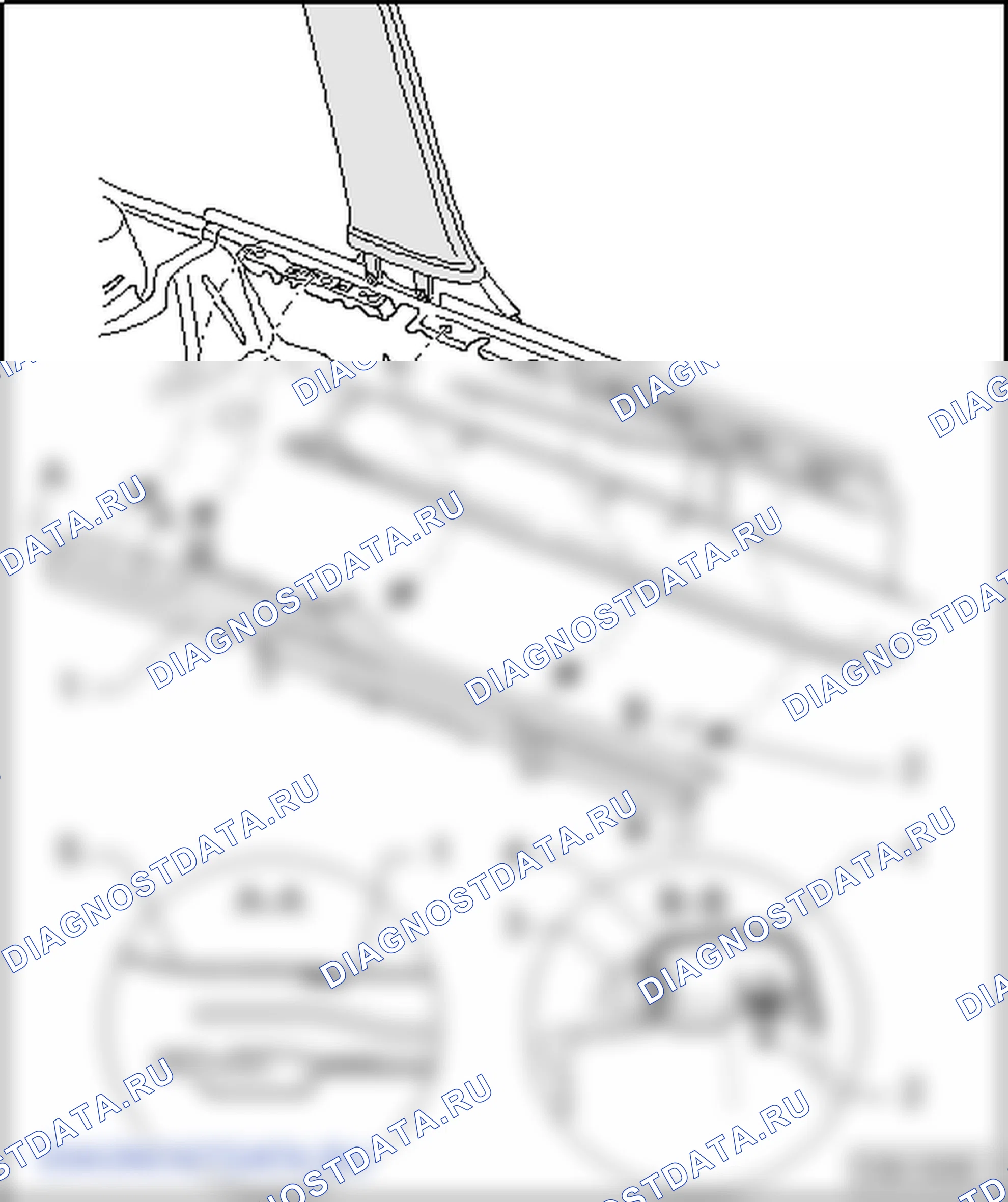 Накладки, кожухи и декоративные щитки. SEAT Altea I