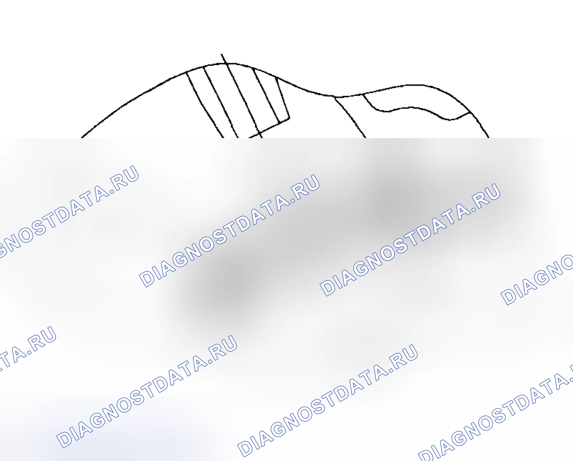 Рис. 216: Осмотр седел впускных и выпускных клапанов. Subaru Outback BH