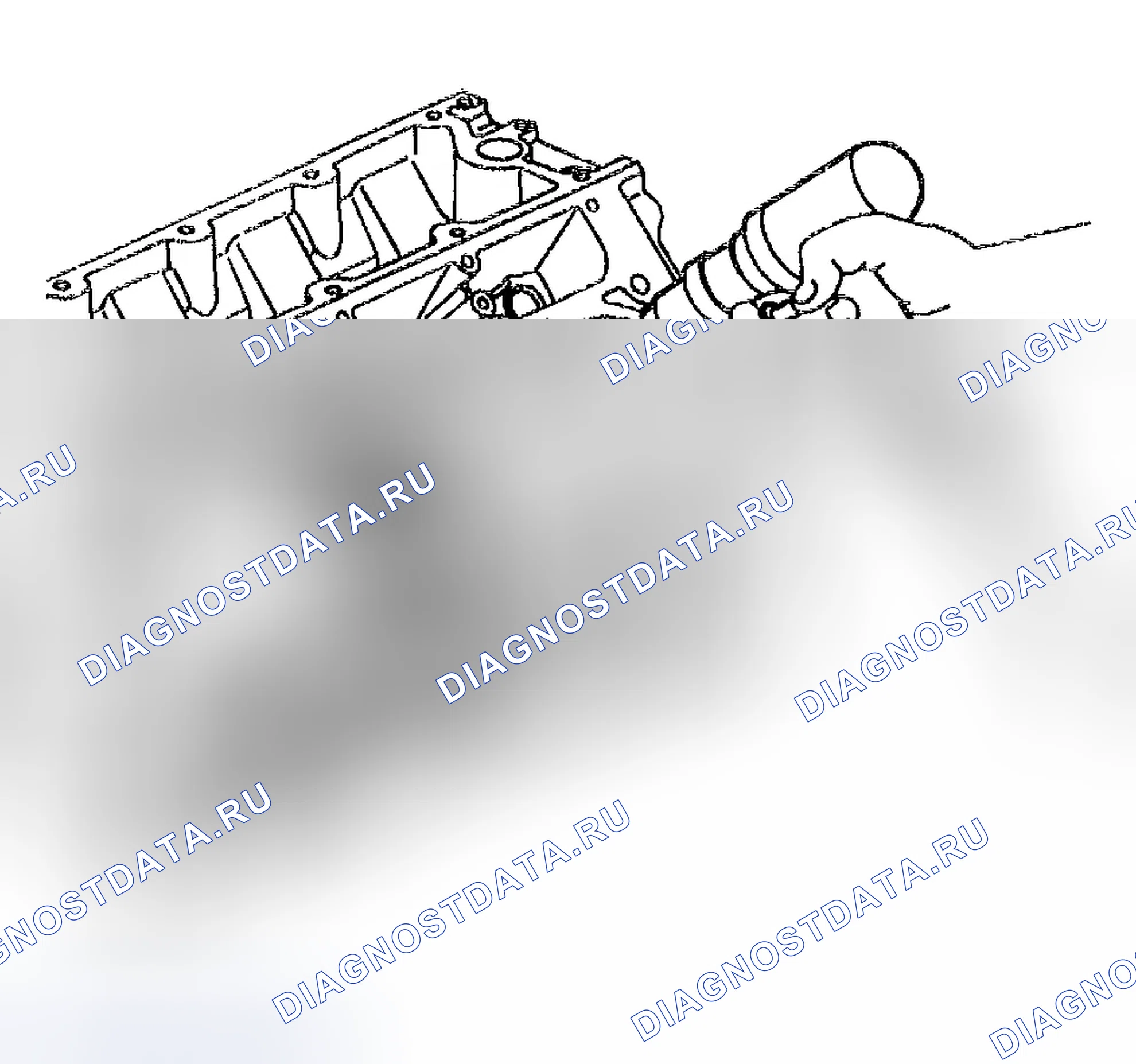 Рис. 667: Процедура дегазации. Chevrolet TrailBlazer I