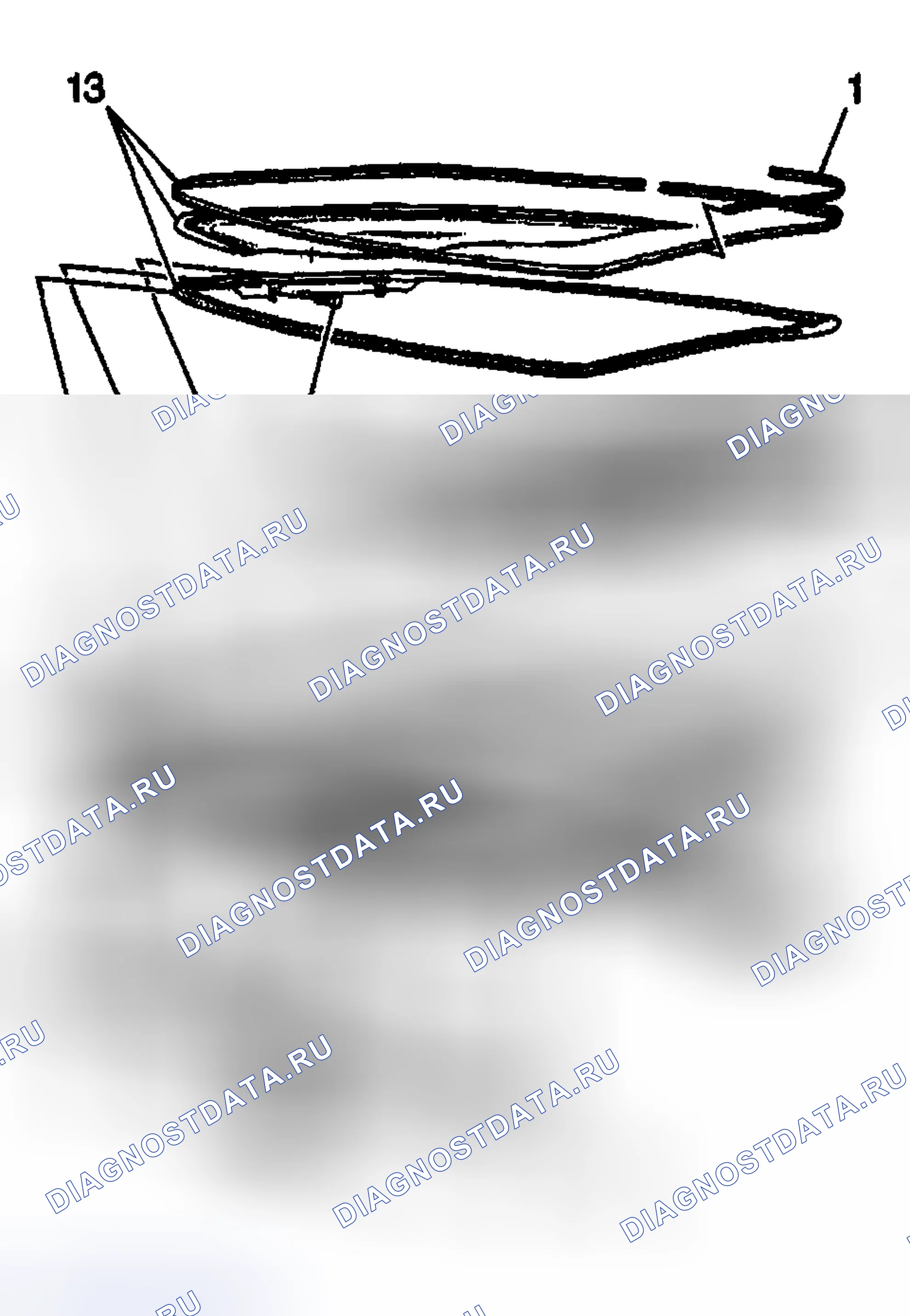 Рис. 37: Порядок демонтажа. Kia Ceed CD