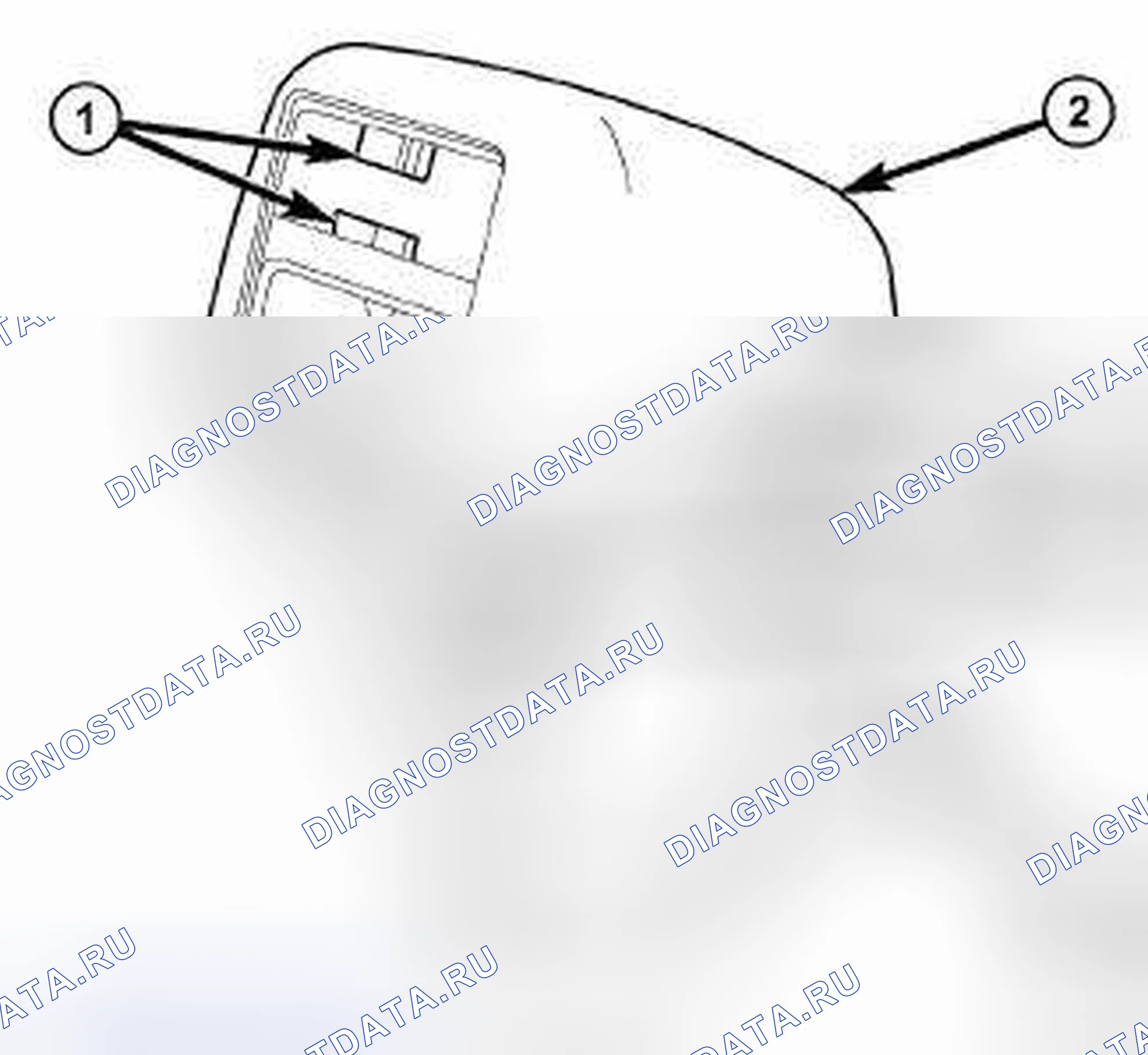 Рис. 13: ПЕРЕДНЯЯ ЧАСТЬ. Jeep Liberty II