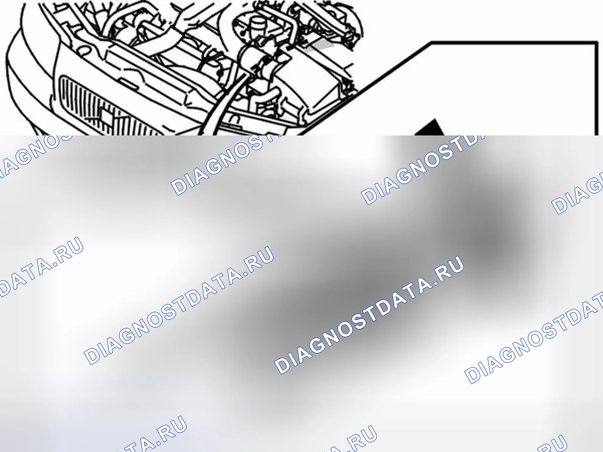 Рис. 1767: Подготовка к корректировке. Volvo C70 I