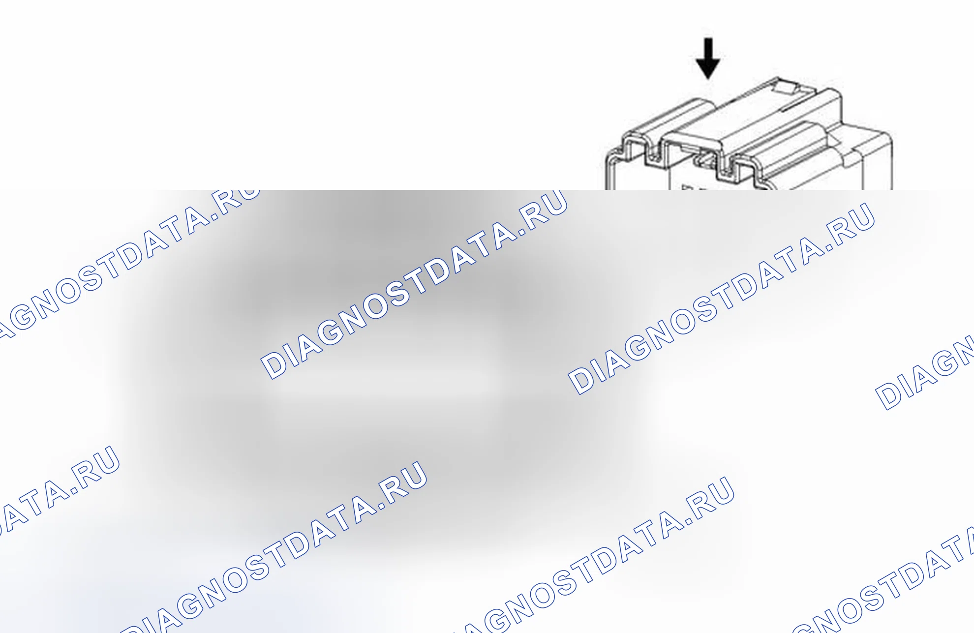Рис. 110: C307 Привязные ремни к фонарикам (UMS). Chevrolet Uplander I